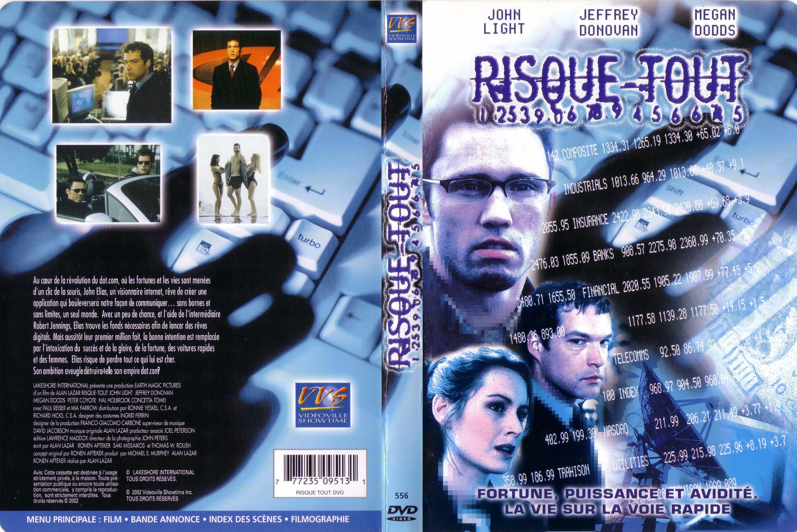 Jaquette DVD Risque tout