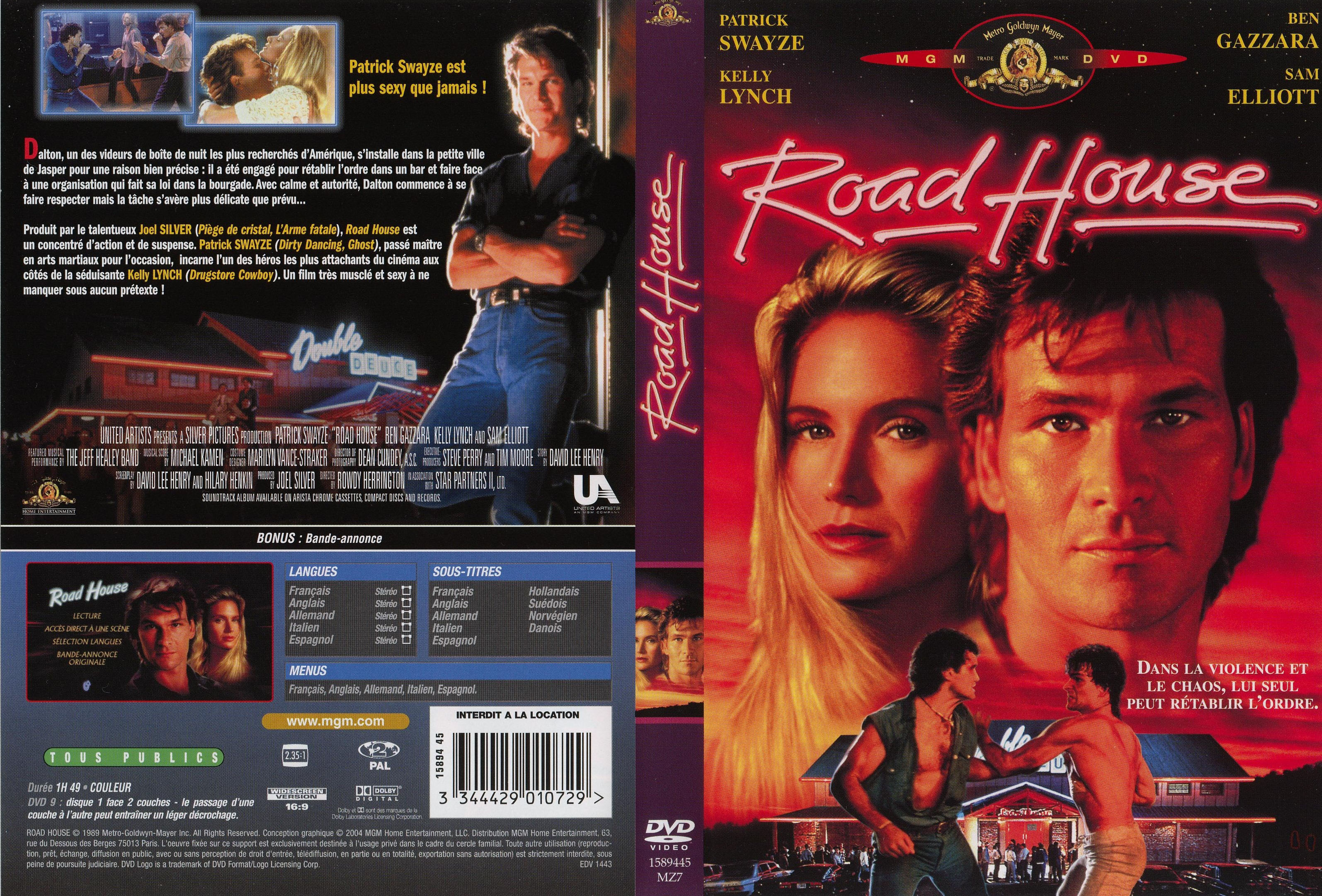 Jaquette DVD Road house