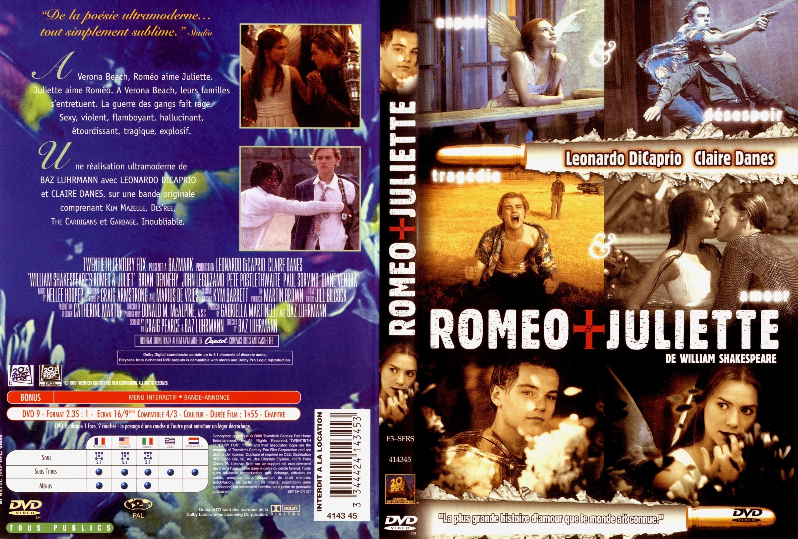 Jaquette DVD Romeo et Juliette