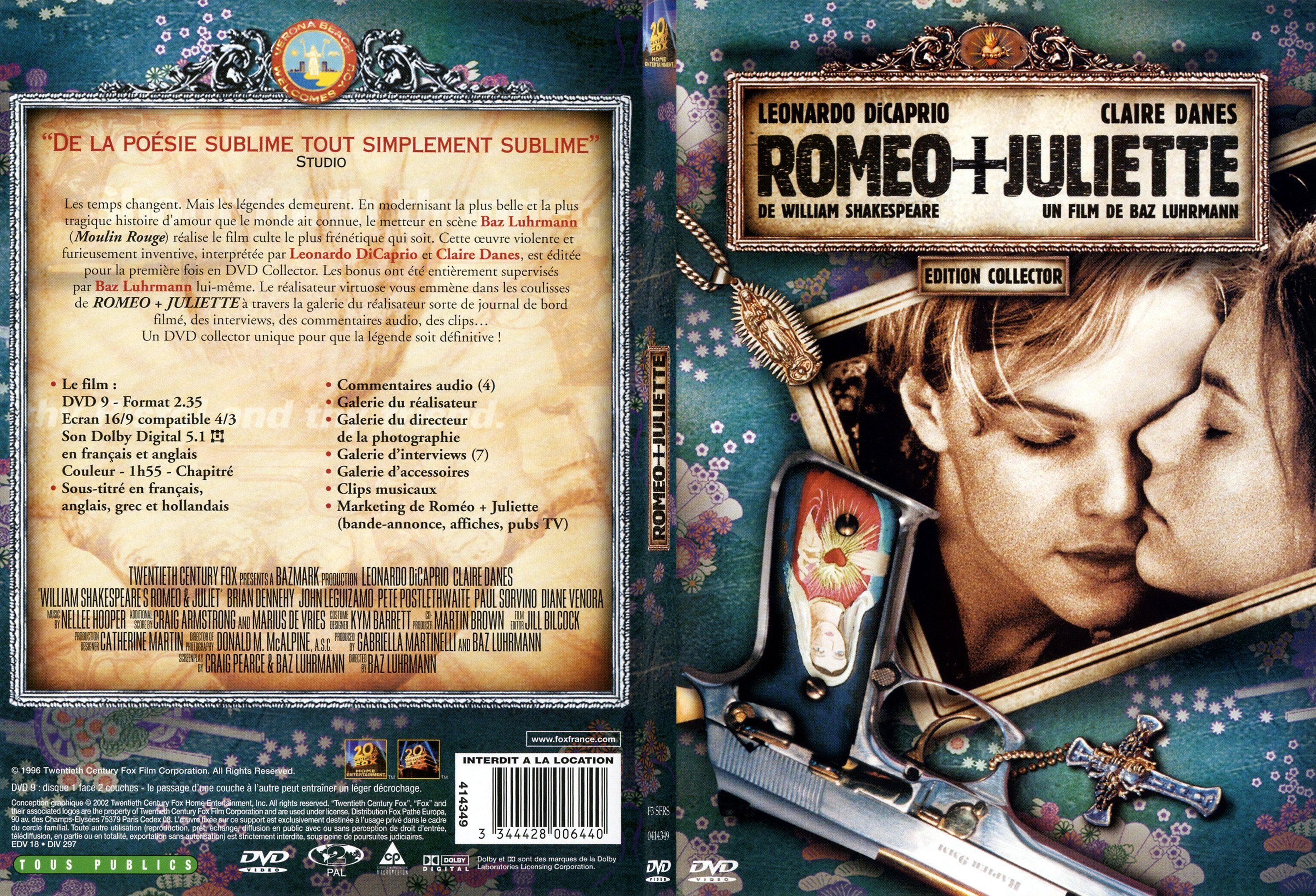 Jaquette DVD Romeo et Juliette - SLIM v3