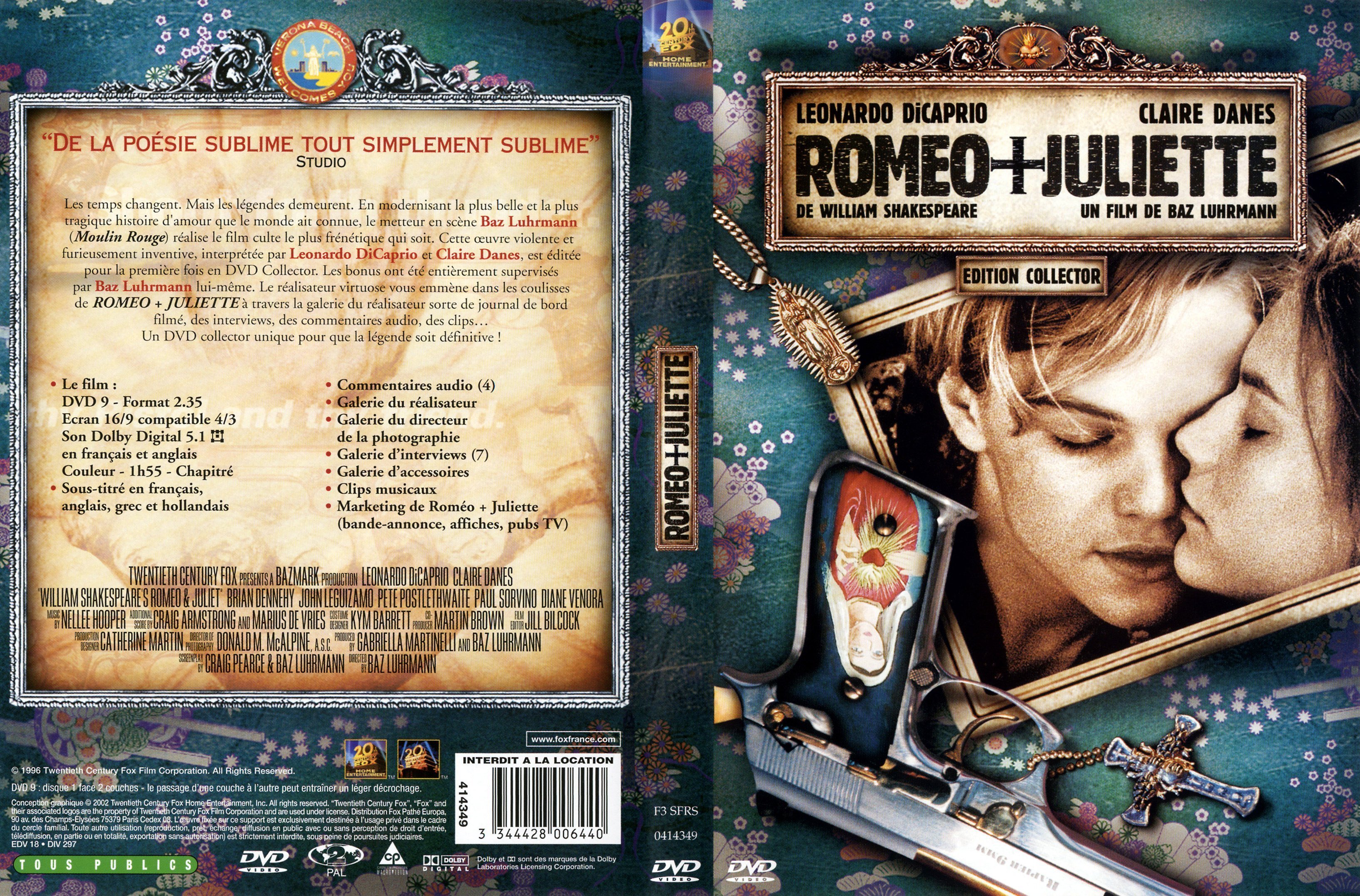 Jaquette DVD Romeo et Juliette v2