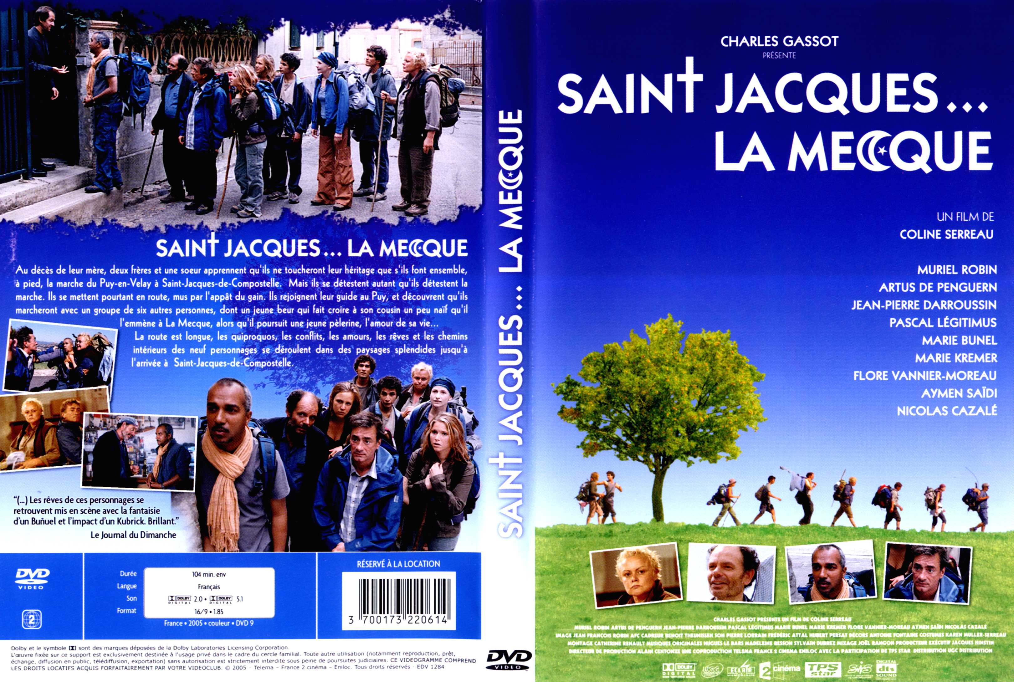 Jaquette DVD Saint-Jacques la mecque