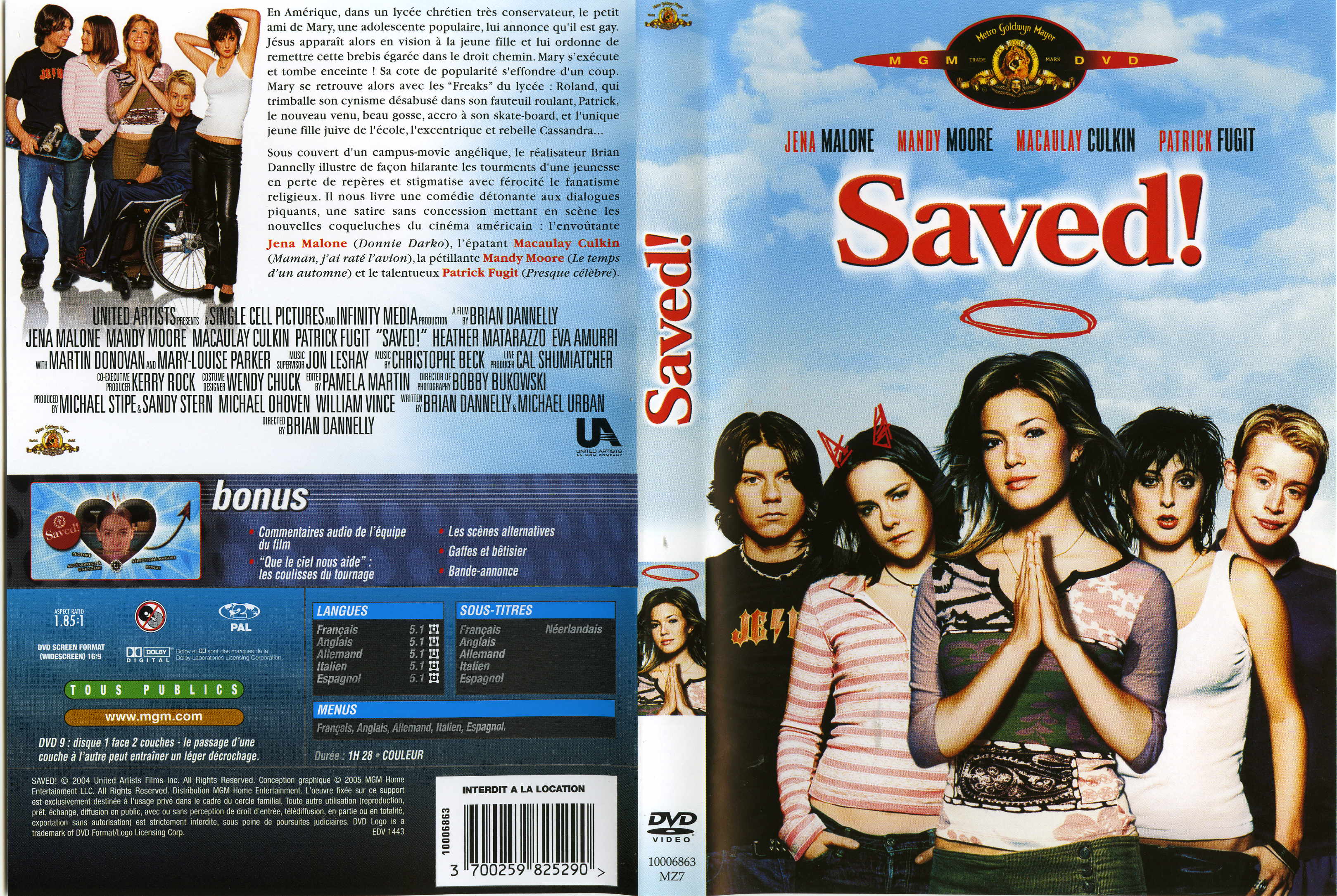 Jaquette DVD Saved v2