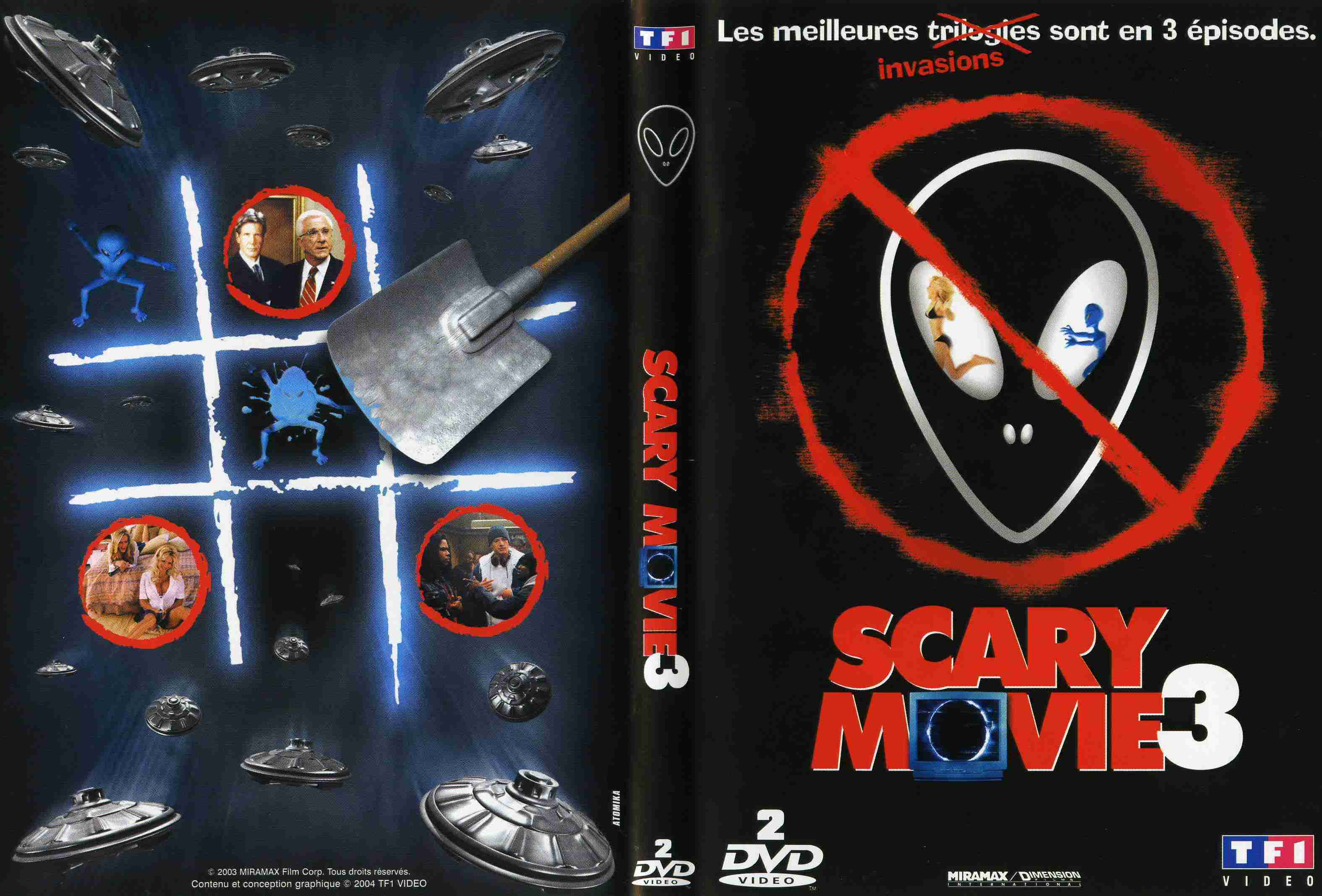 Jaquette DVD Scary movie 3 v2