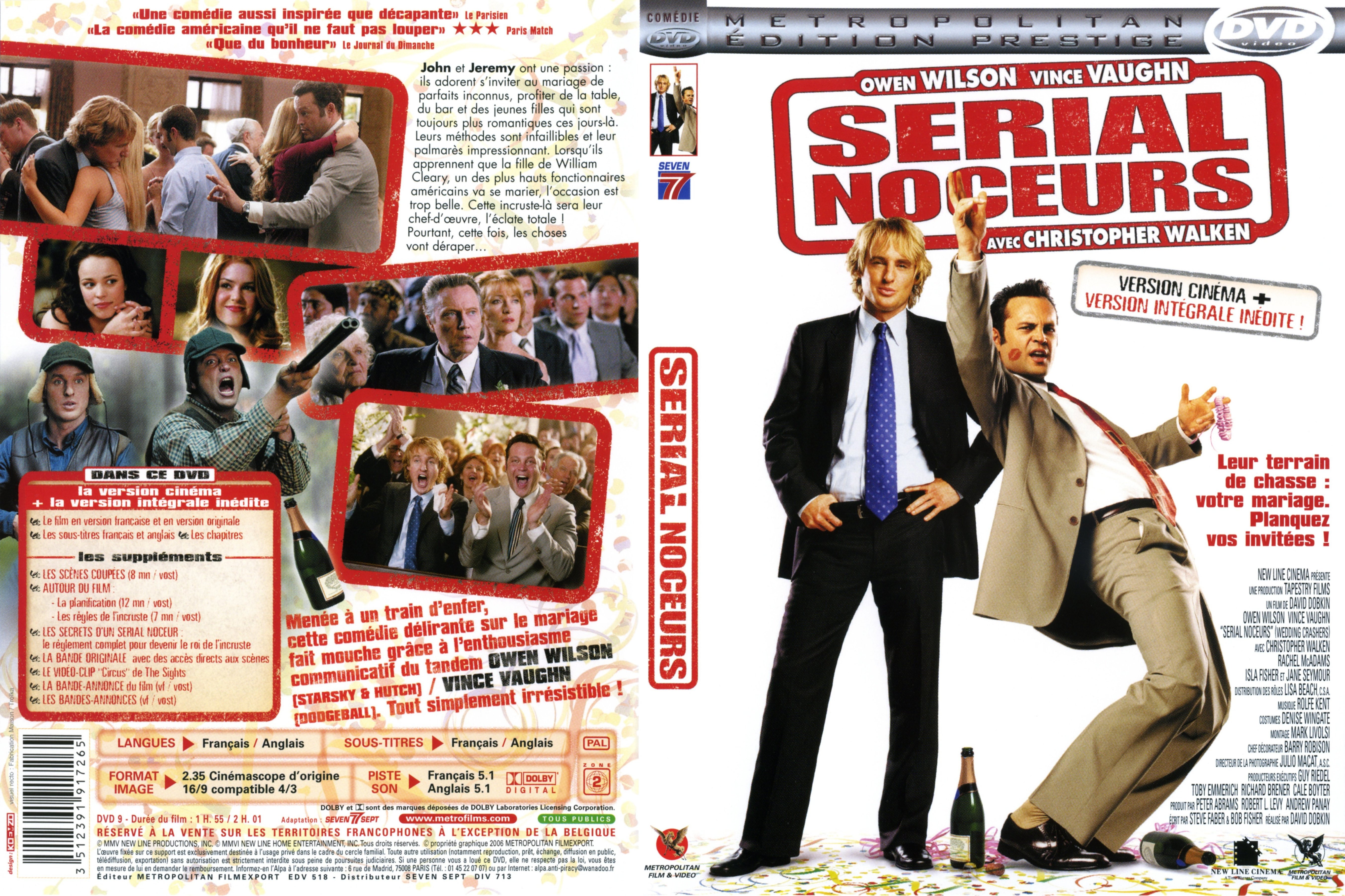 Jaquette DVD Serial noceurs v2