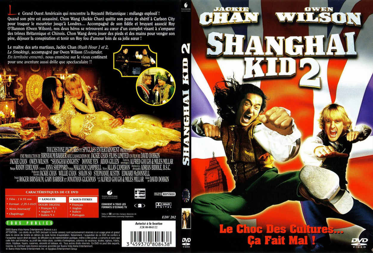 Jaquette DVD Shangai kid 2 - SLIM