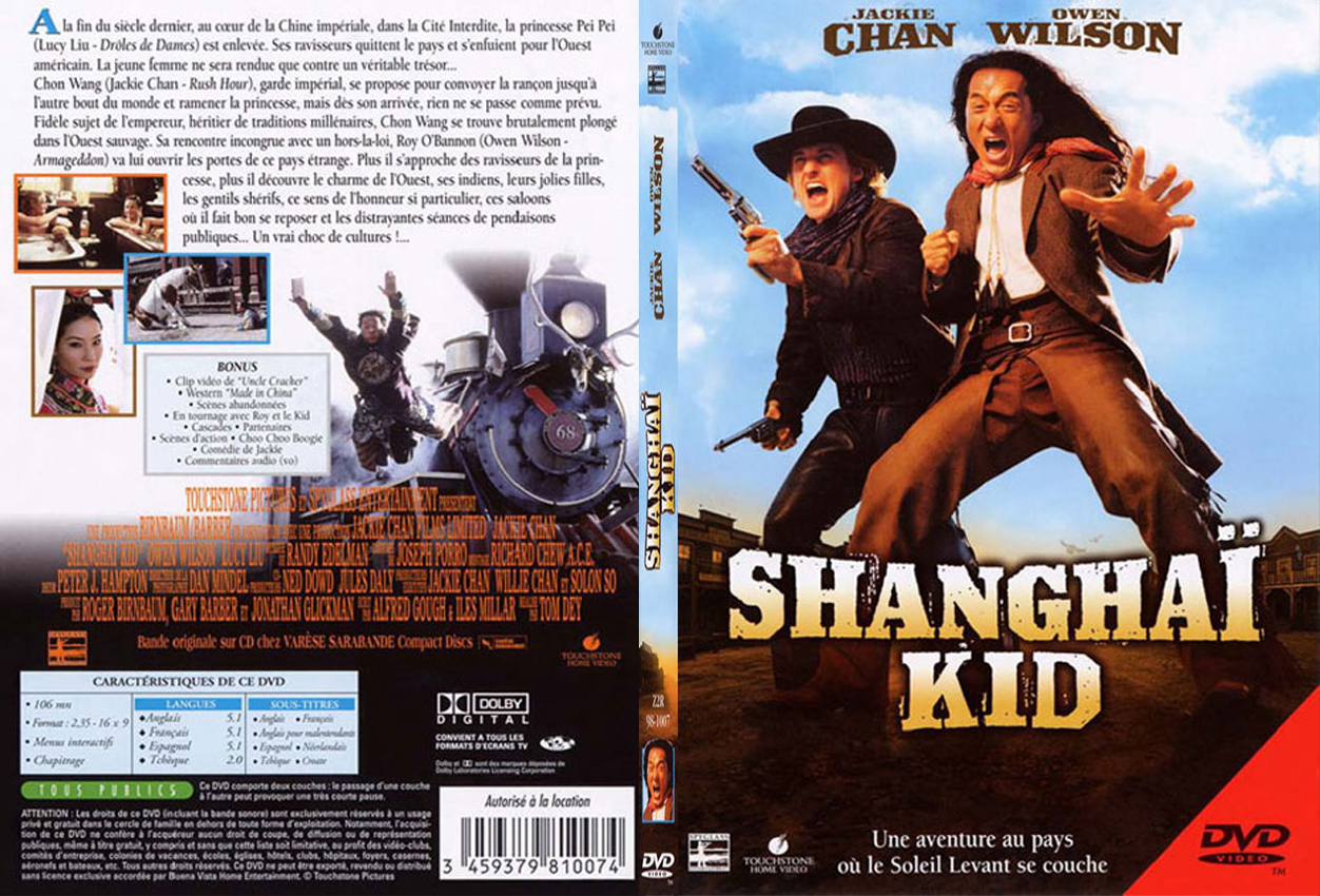 Jaquette DVD Shangai kid - SLIM