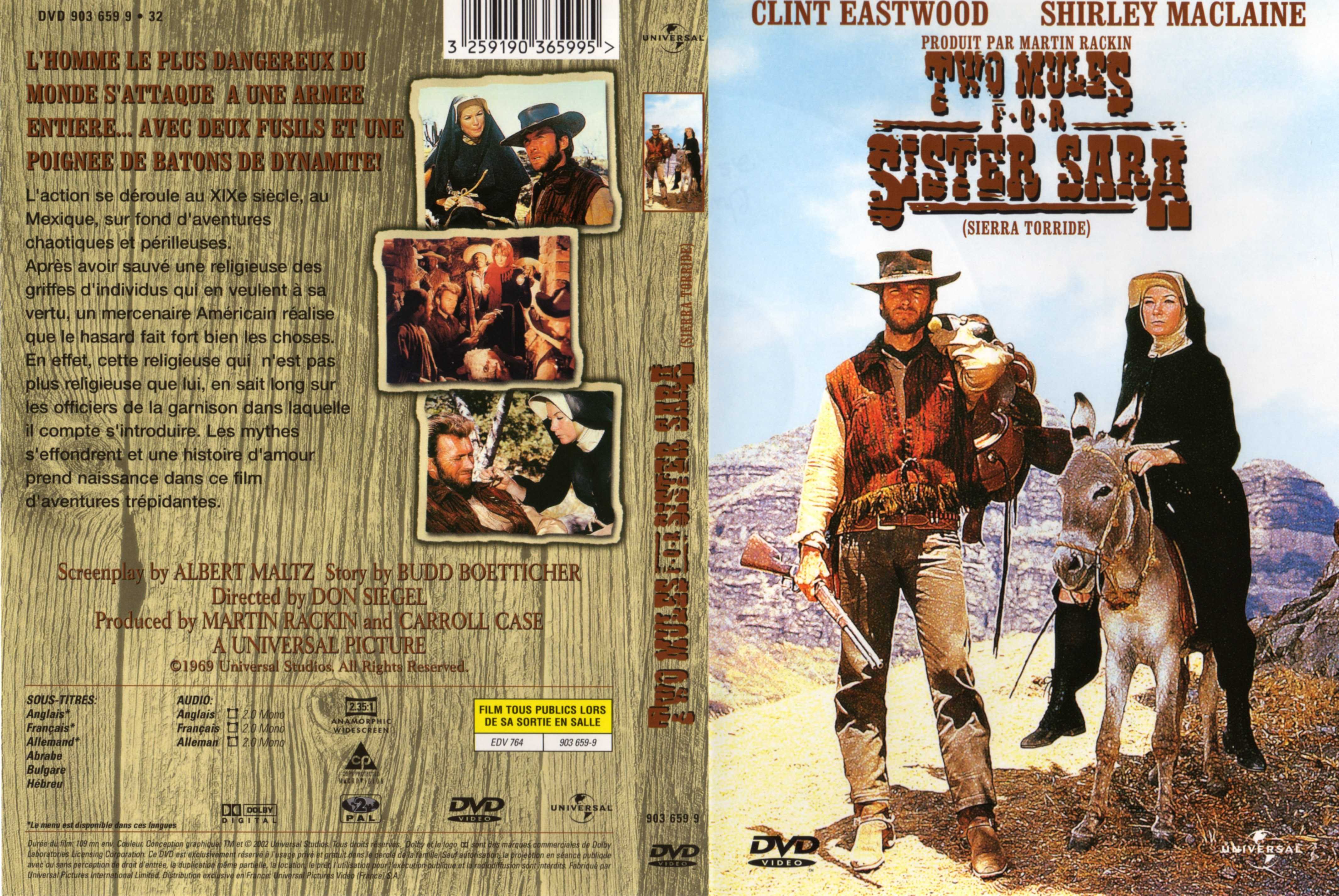 Jaquette DVD Sierra Torride