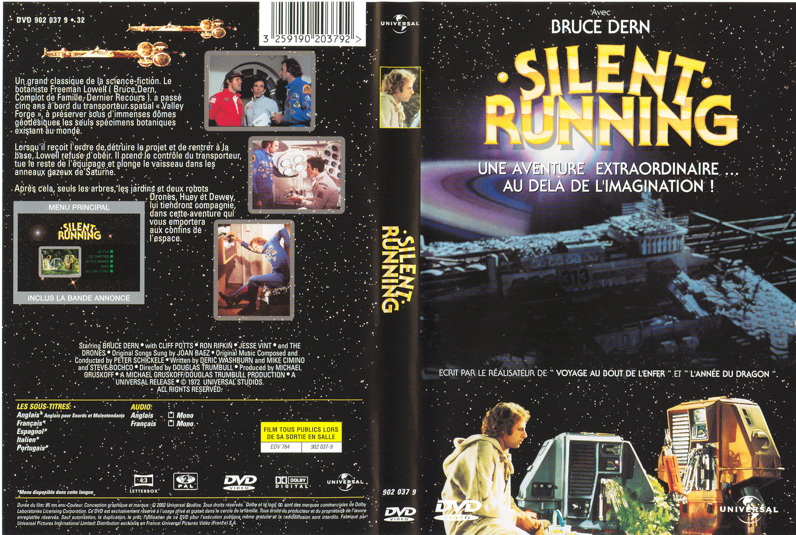 Jaquette DVD Silent running