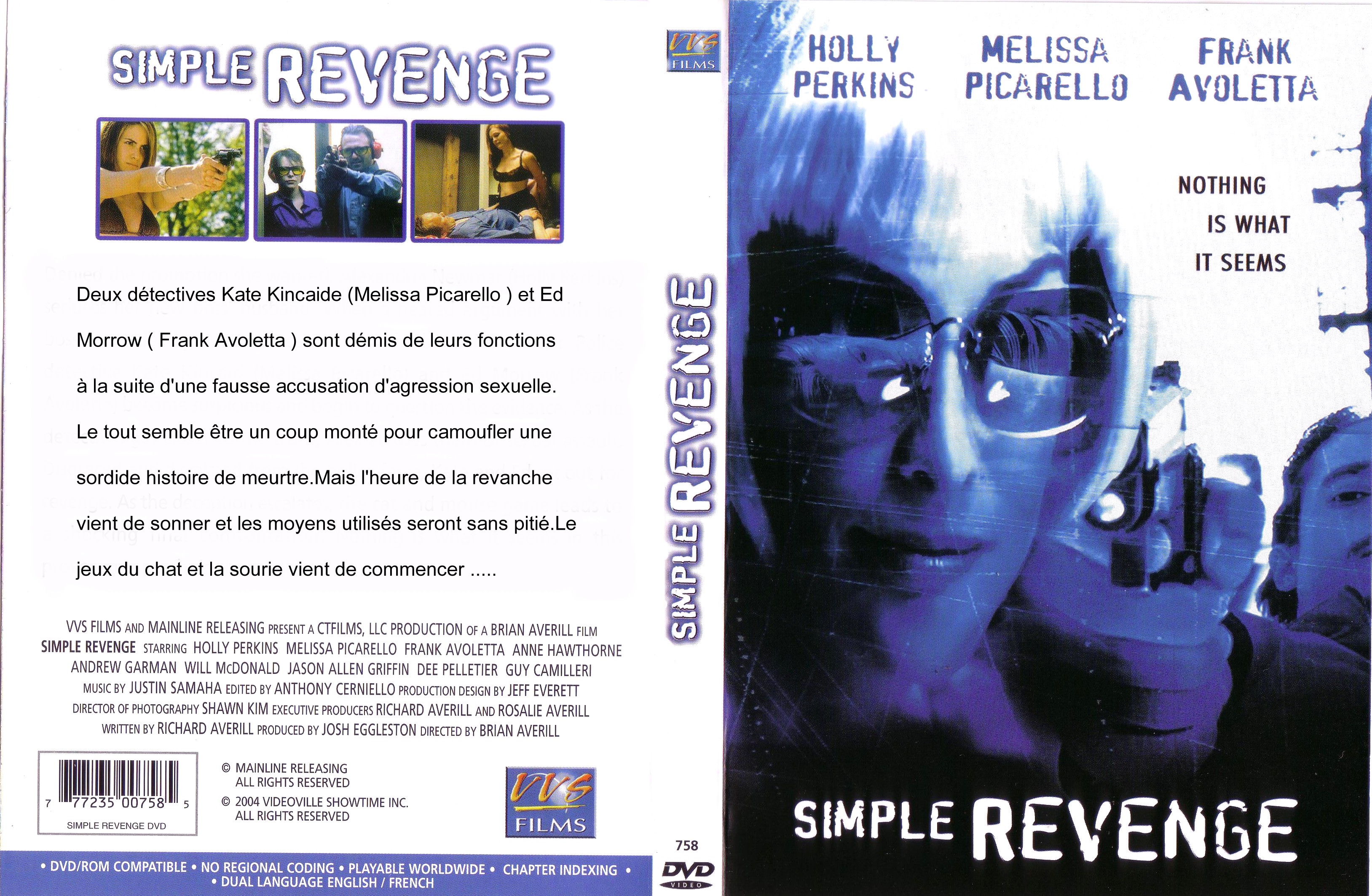 Jaquette DVD Simple revenge