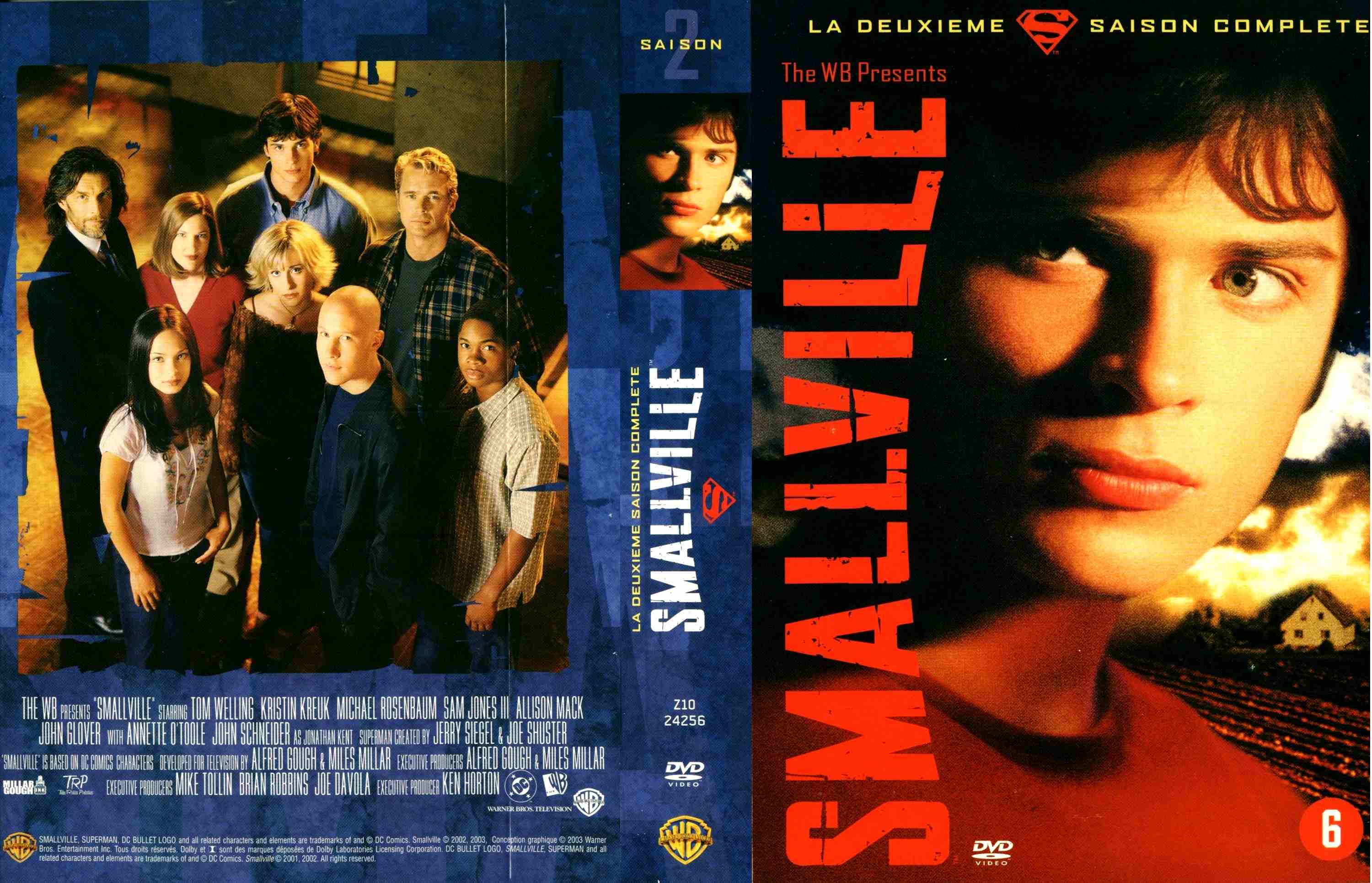 Jaquette DVD Smallville saison 2 COFFRET