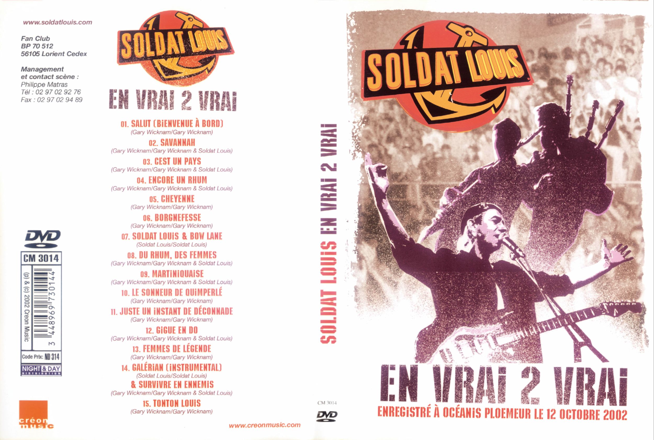 Jaquette DVD Soldat Louis en vrai 2 vrai