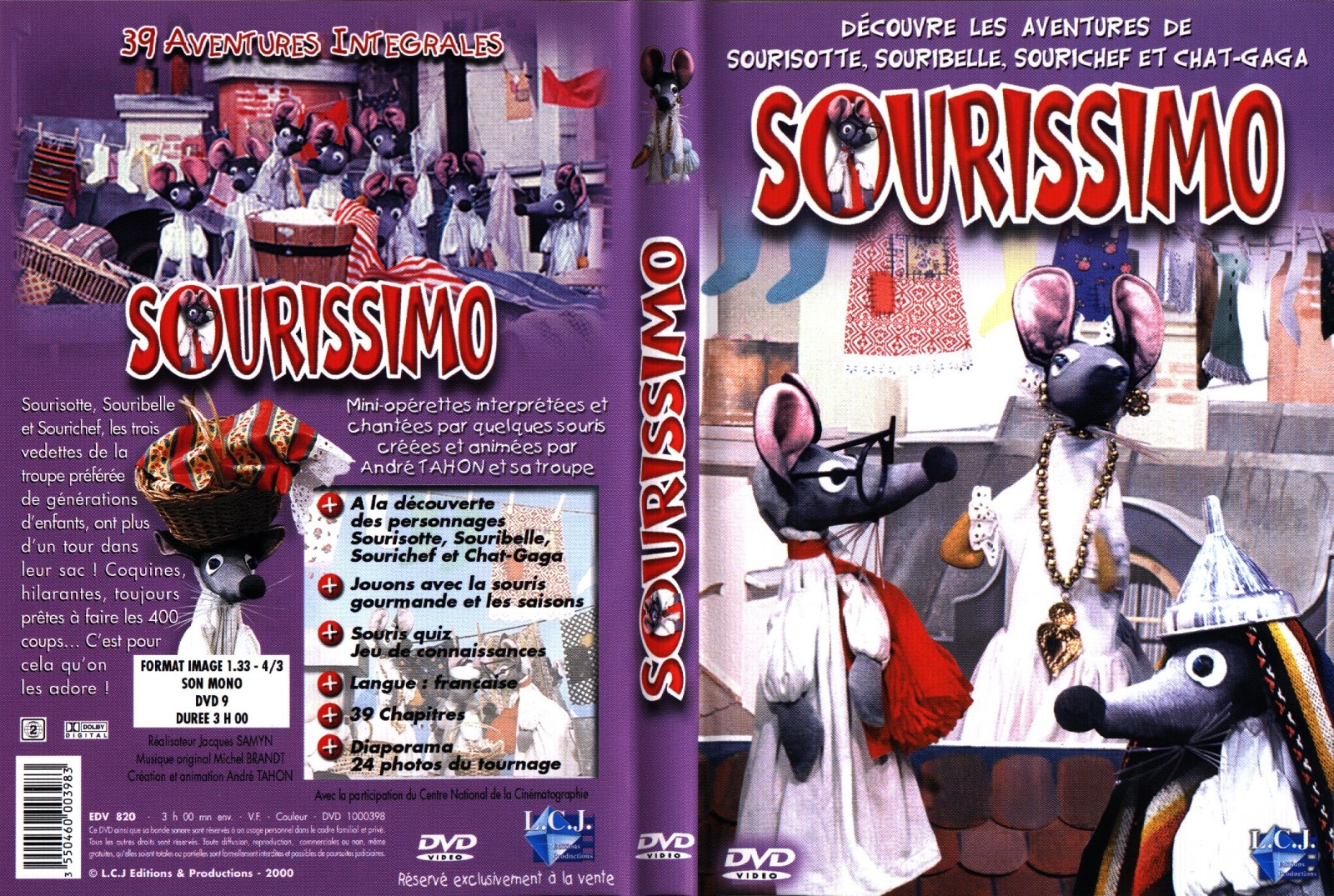 Jaquette DVD Sourissimo