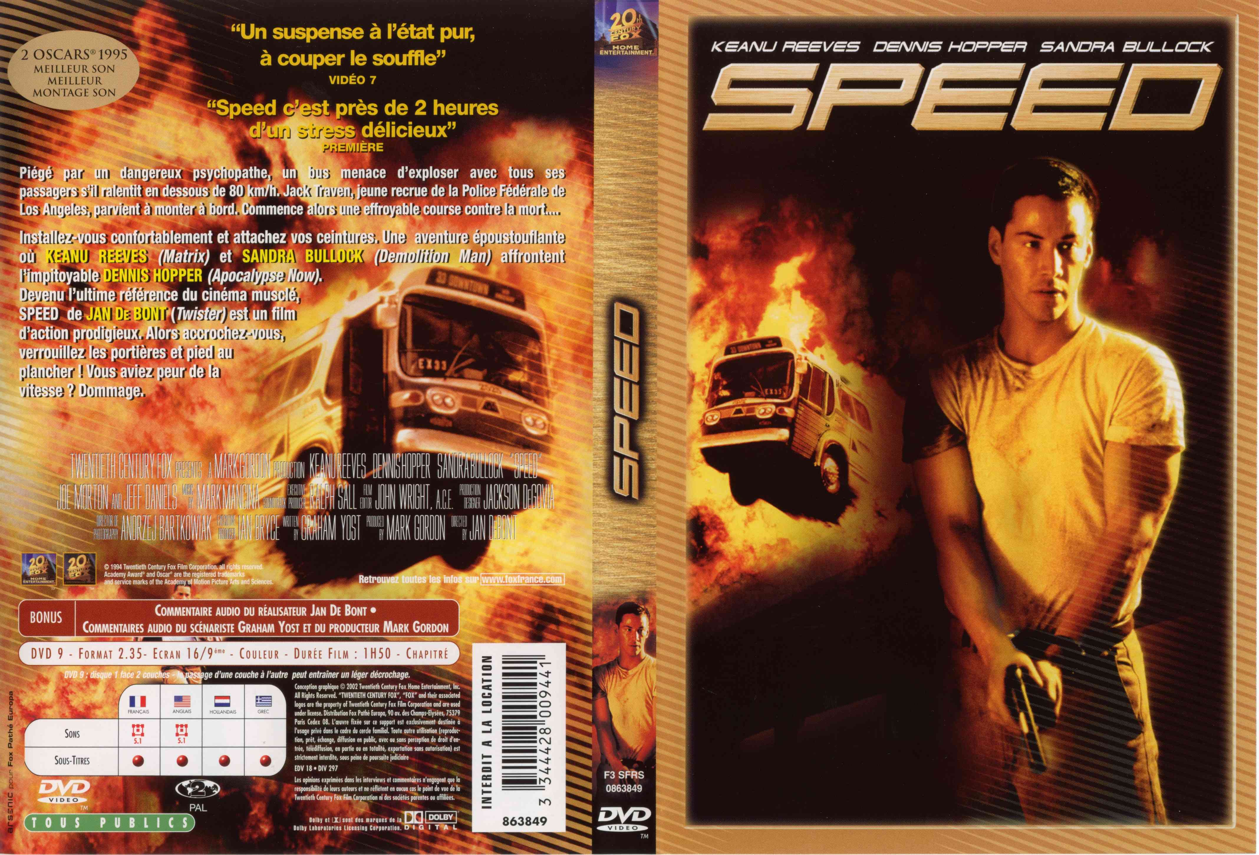 Jaquette DVD Speed