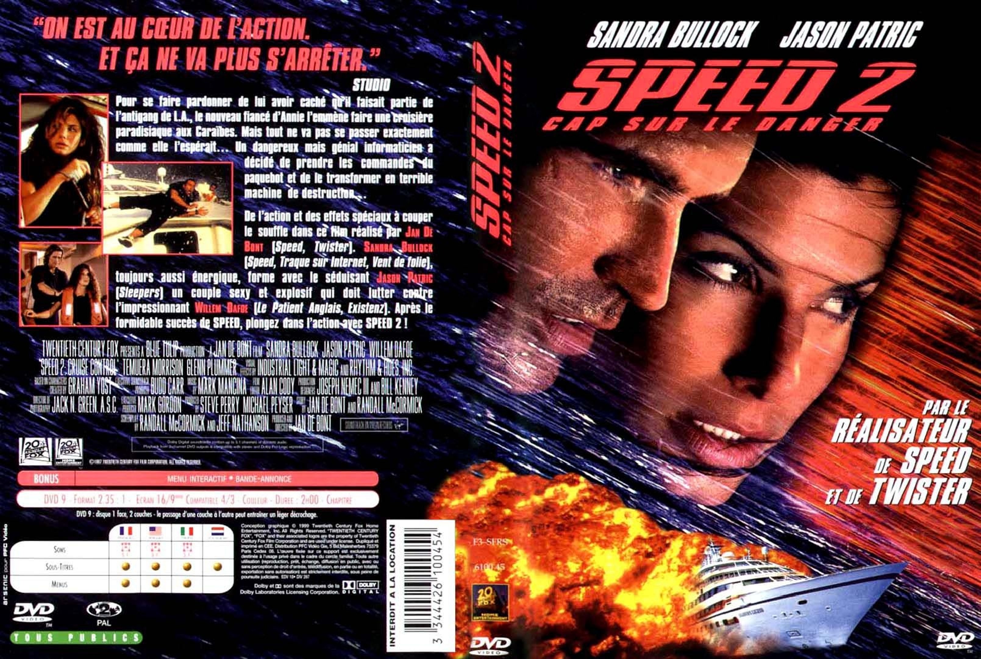 Jaquette DVD Speed 2