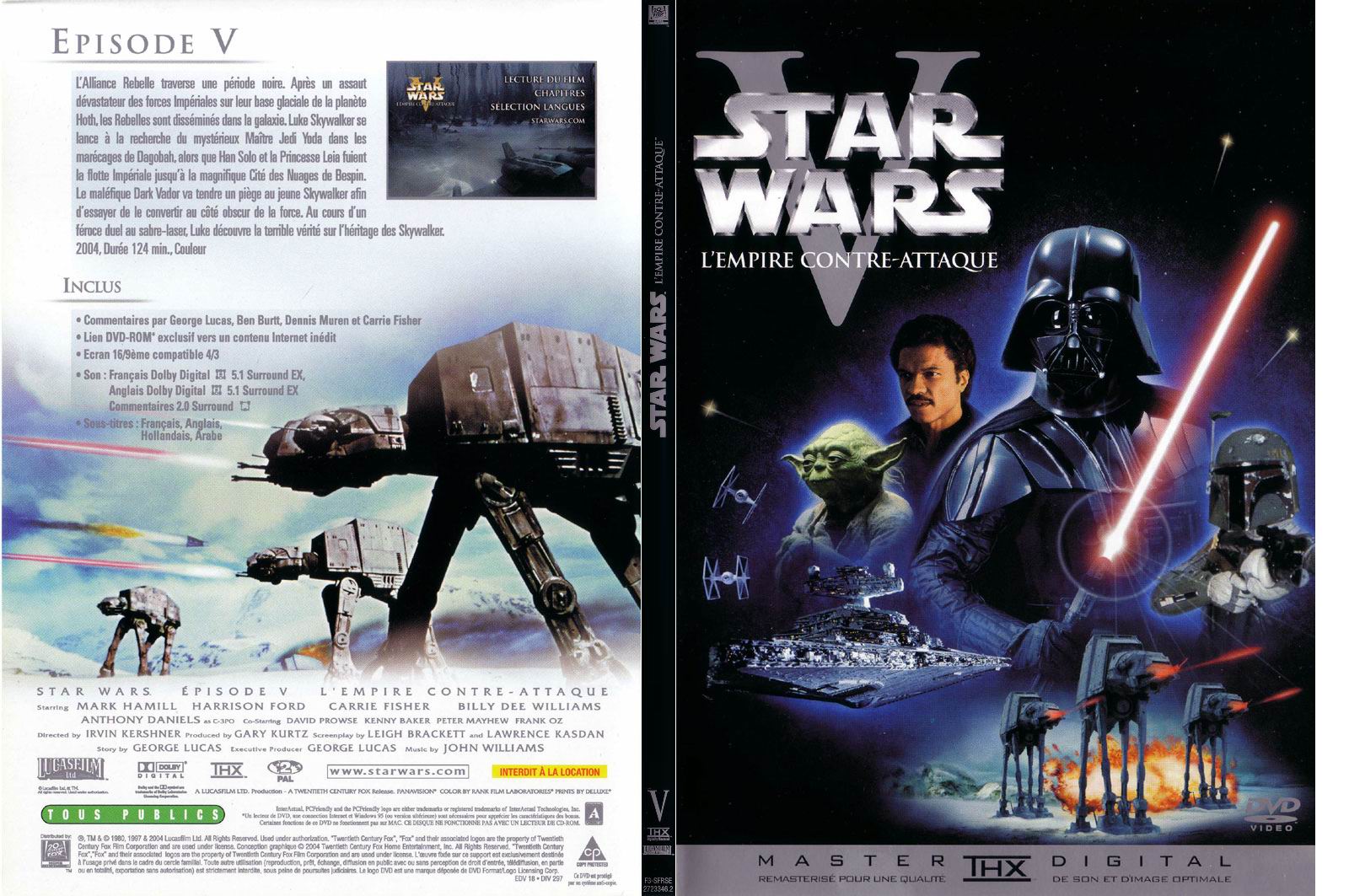 Jaquette DVD Star Wars L