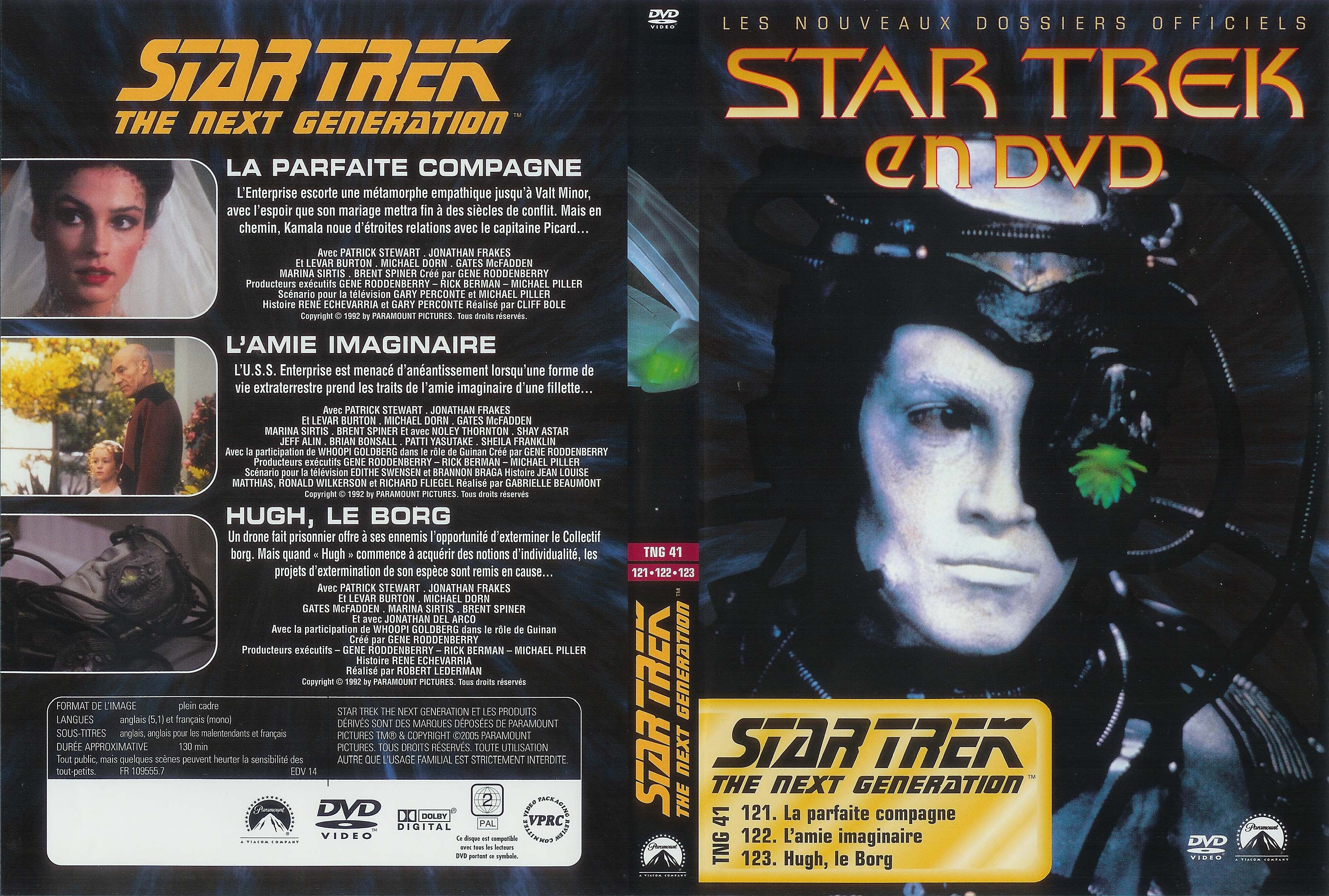 Jaquette DVD Star trek The next generation vol 41