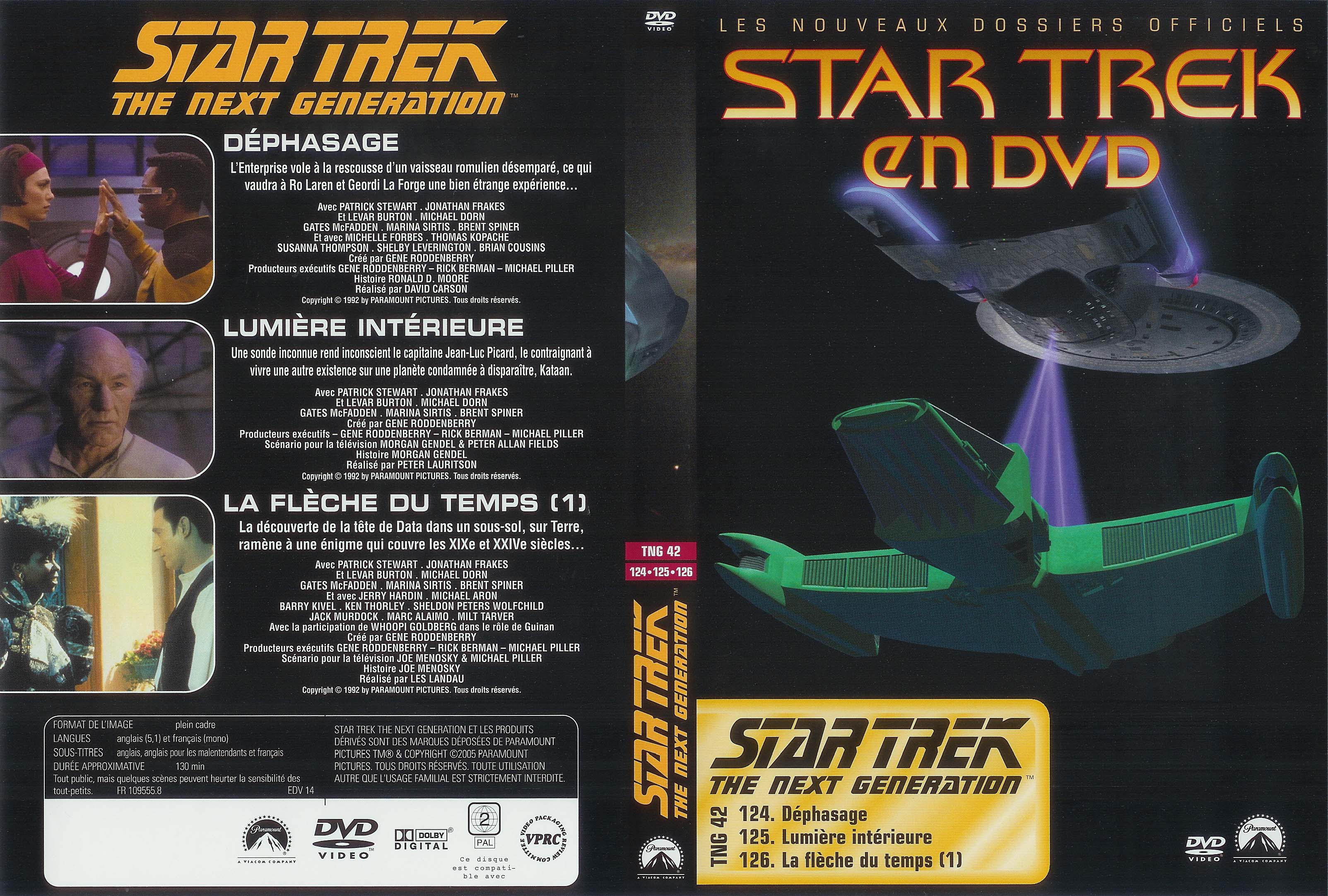 Jaquette DVD Star trek The next generation vol 42