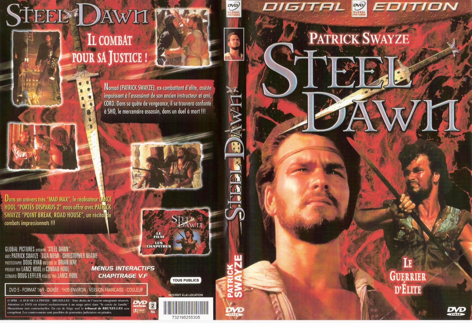 Jaquette DVD Steel Dawn v2