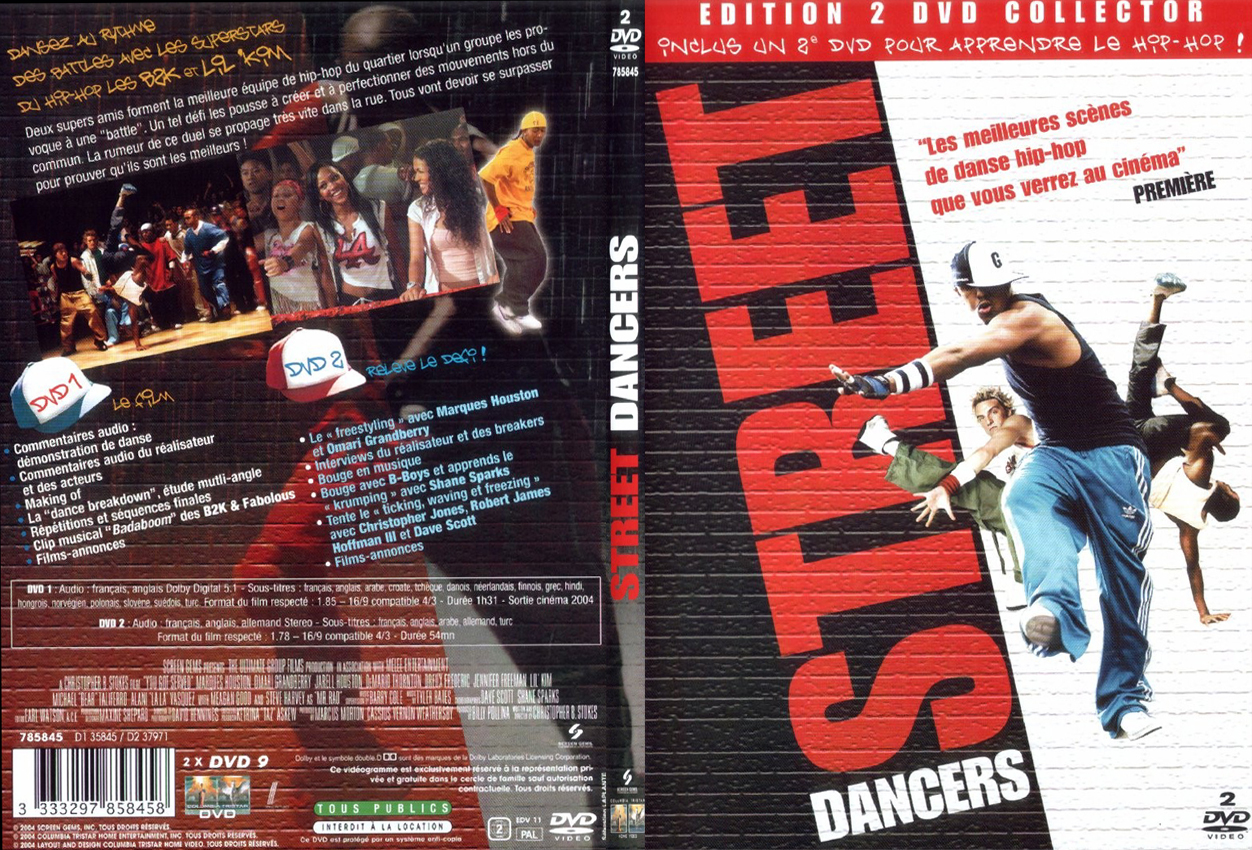 Jaquette DVD Street dancers - SLIM