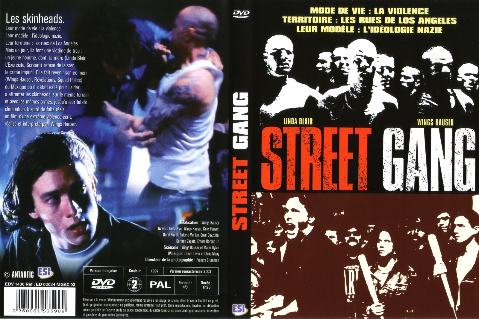 Jaquette DVD Street gang
