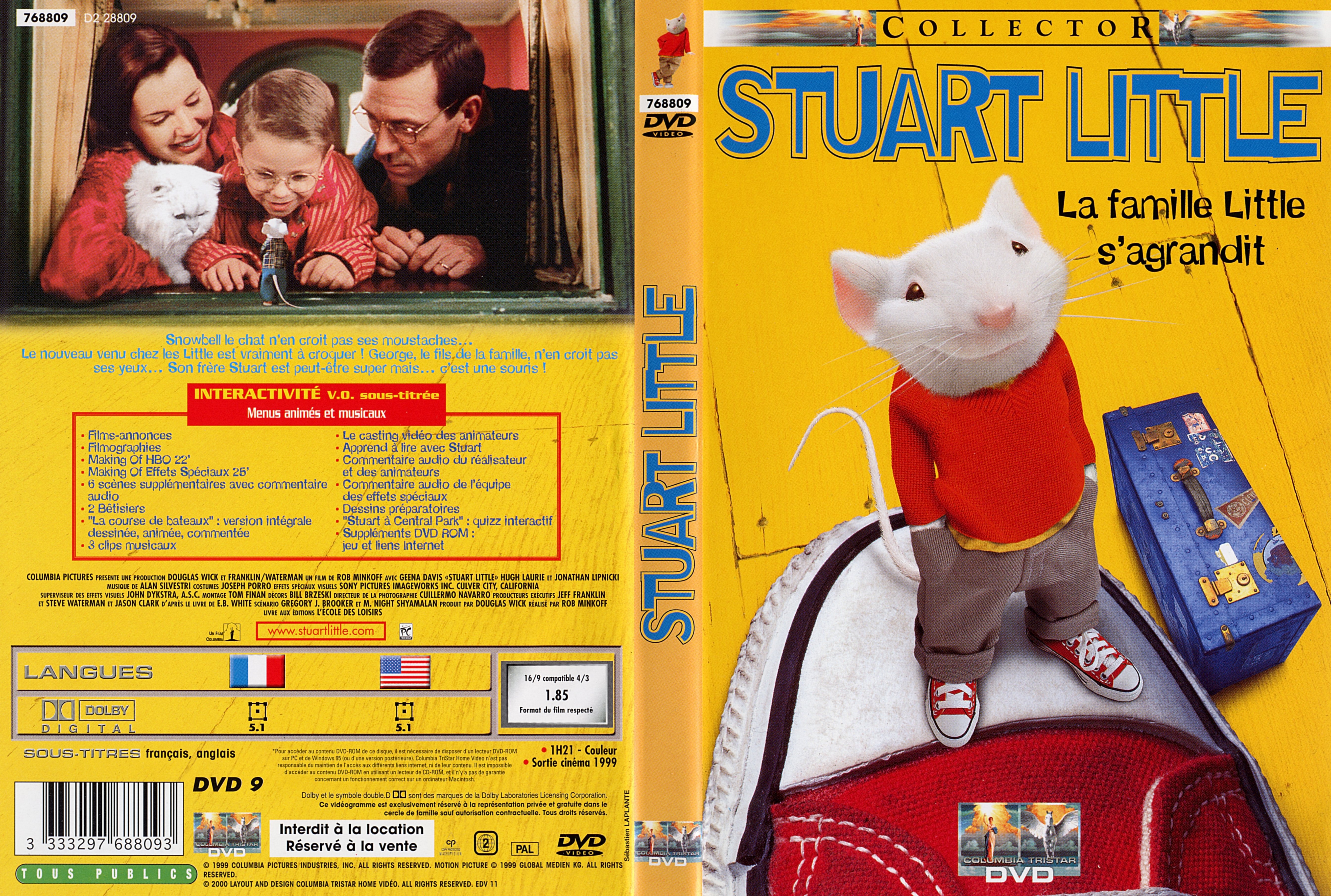 Jaquette DVD Stuart Little