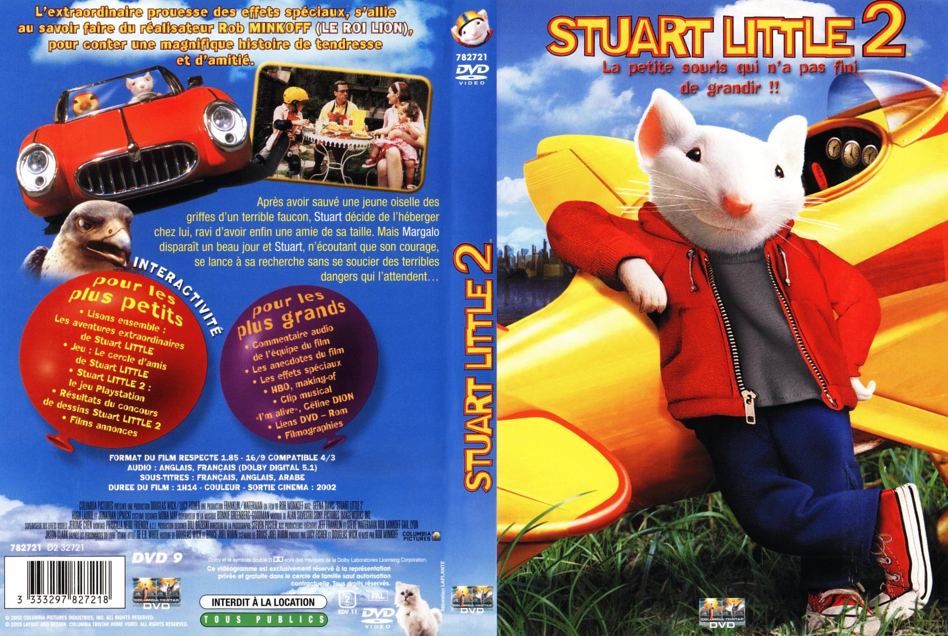 Jaquette DVD Stuart Little 2