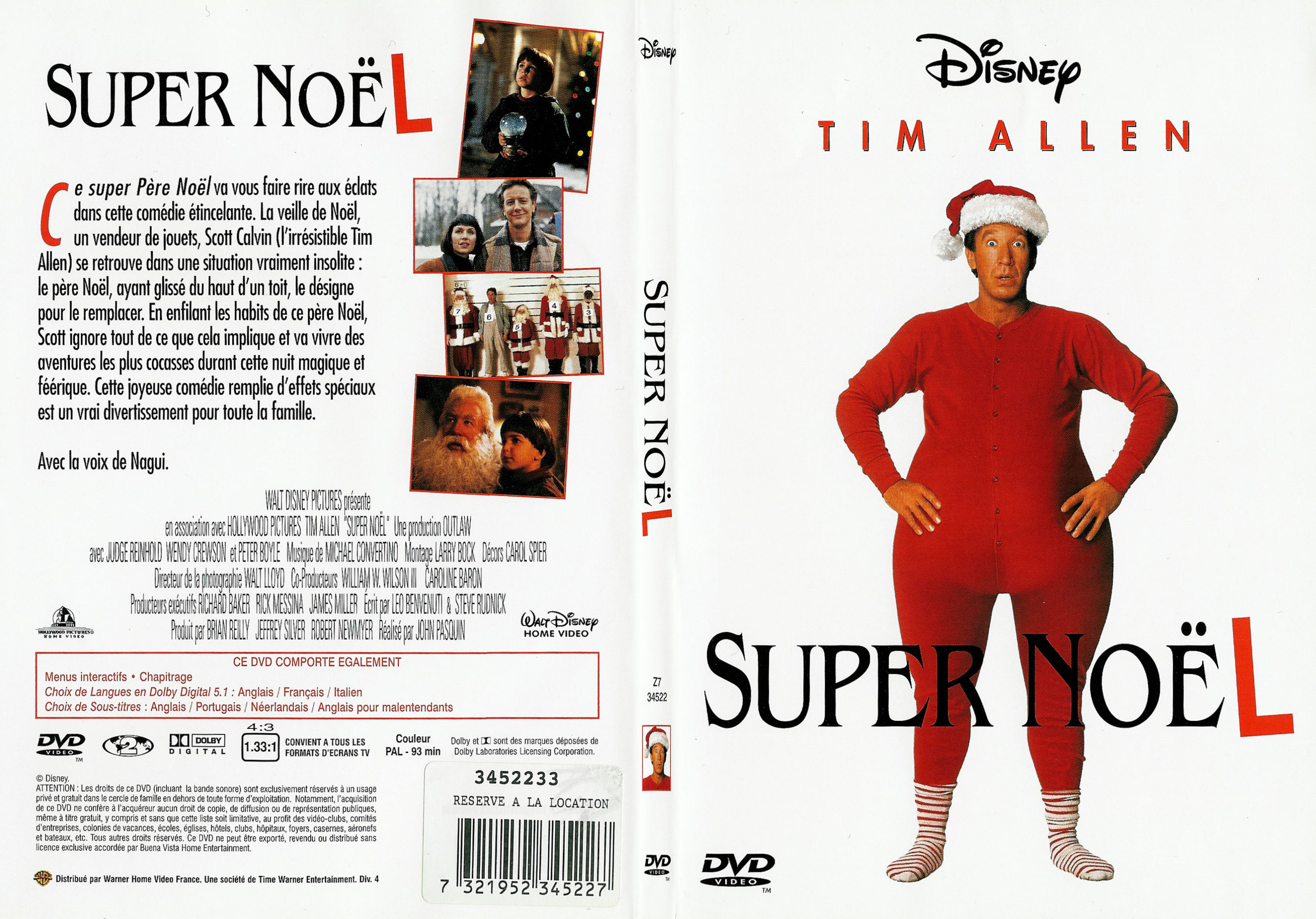 Jaquette DVD Super noel - SLIM