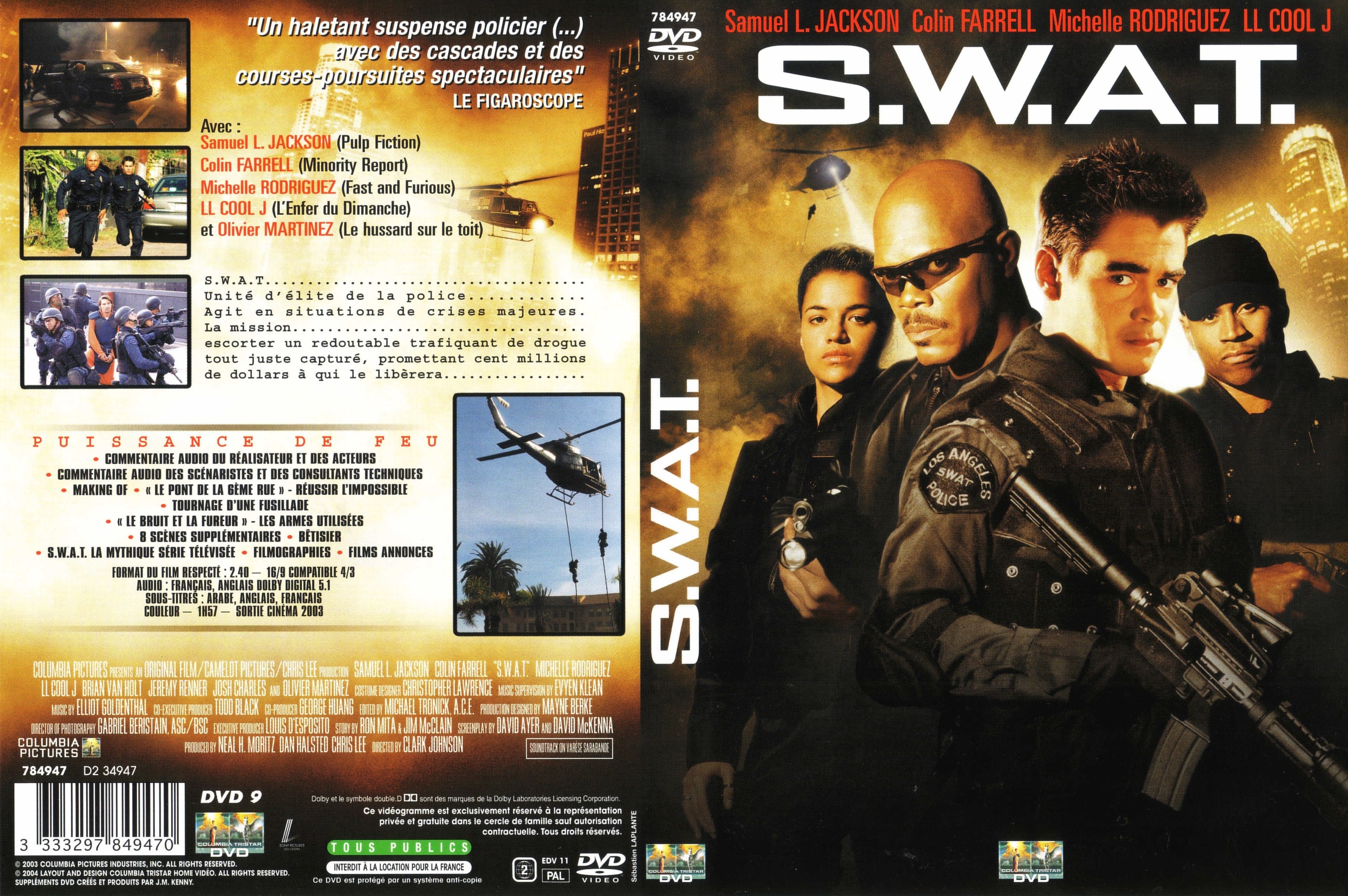 Jaquette DVD Swat