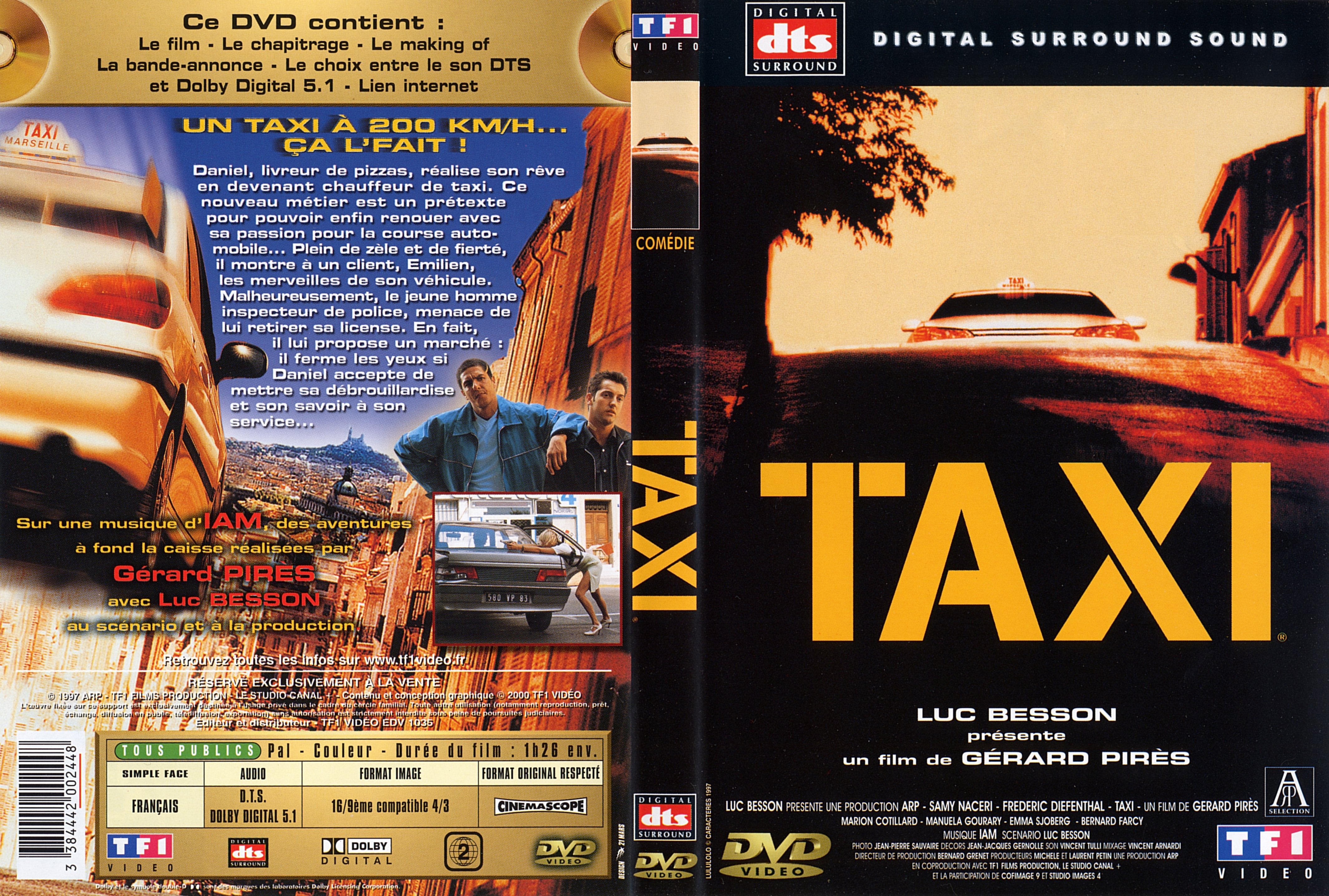 Jaquette DVD Taxi