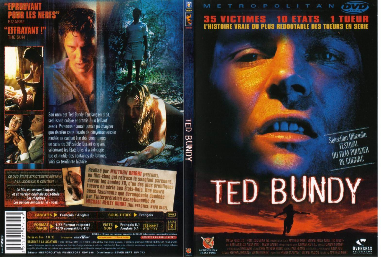 Jaquette DVD Ted Bundy - SLIM