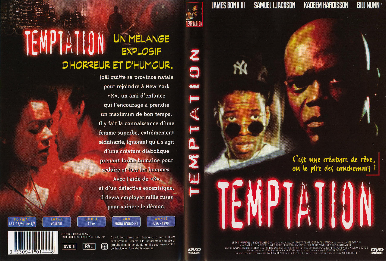 Jaquette DVD Temptation (1990)