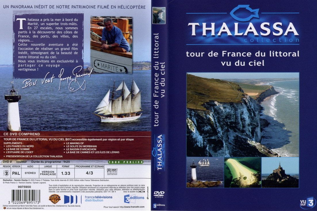 Jaquette DVD Thalassa - Tour de France du littoral vue du ciel