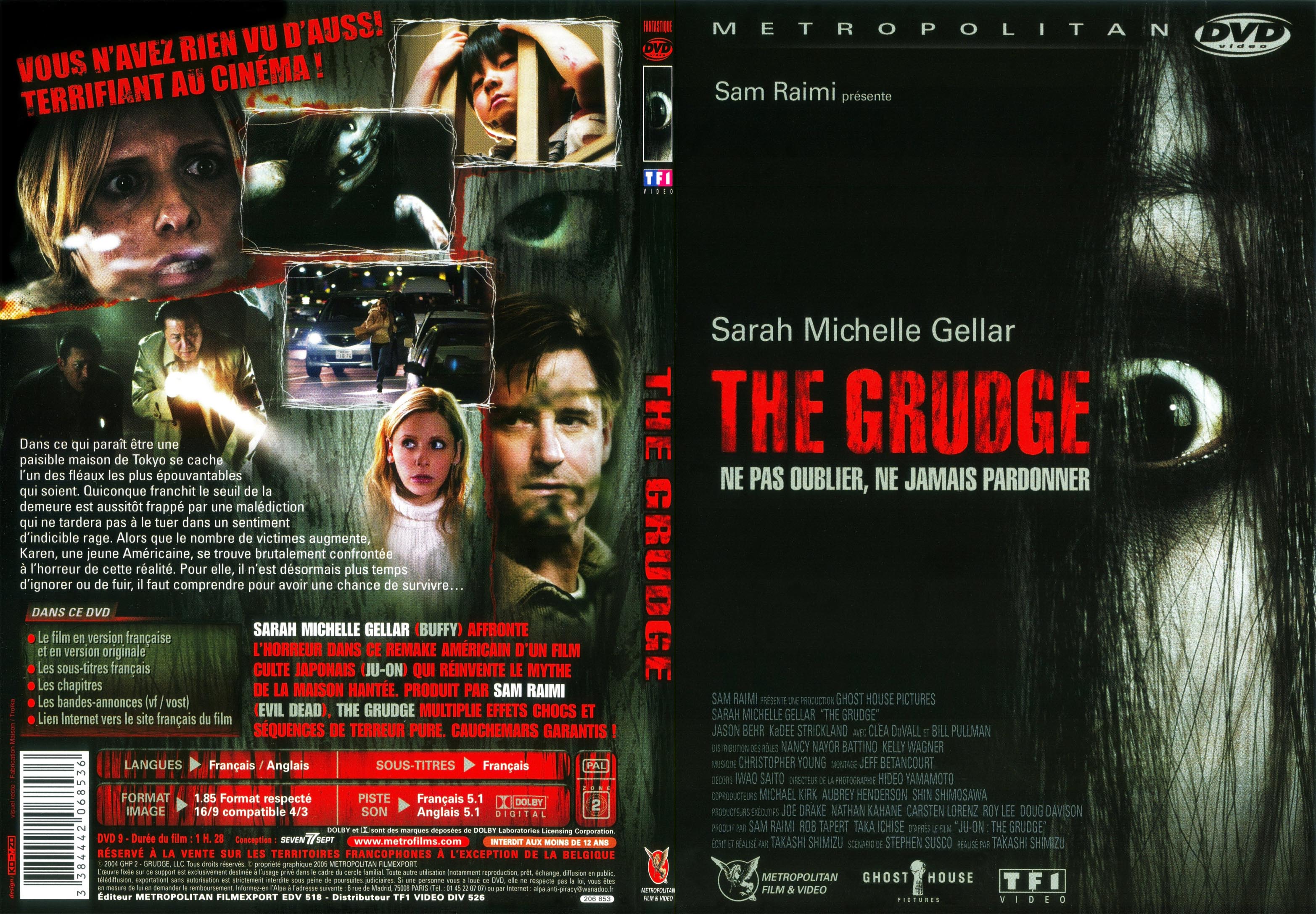 Jaquette DVD The Grudge - SLIM v2