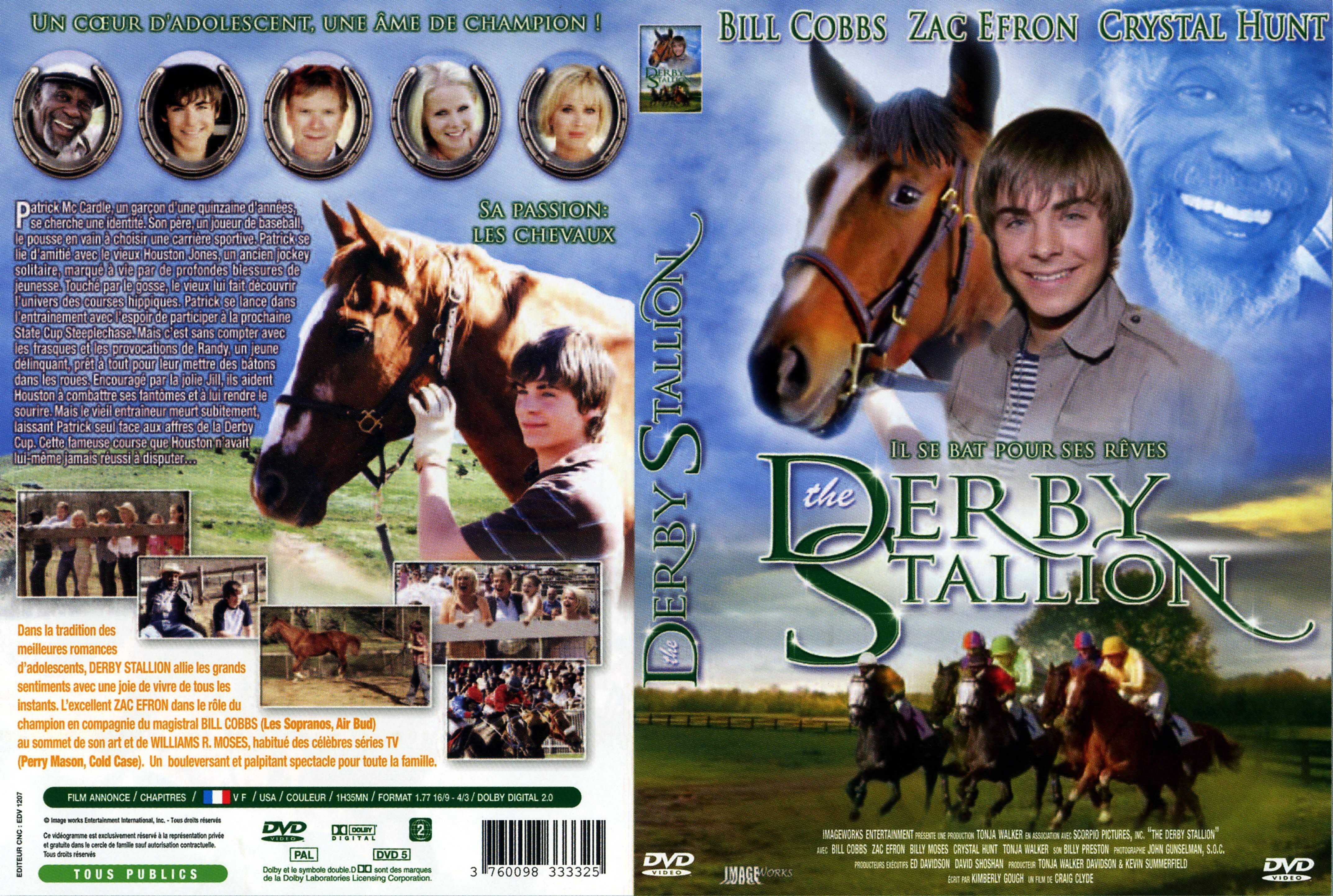 Jaquette DVD The derby stallion