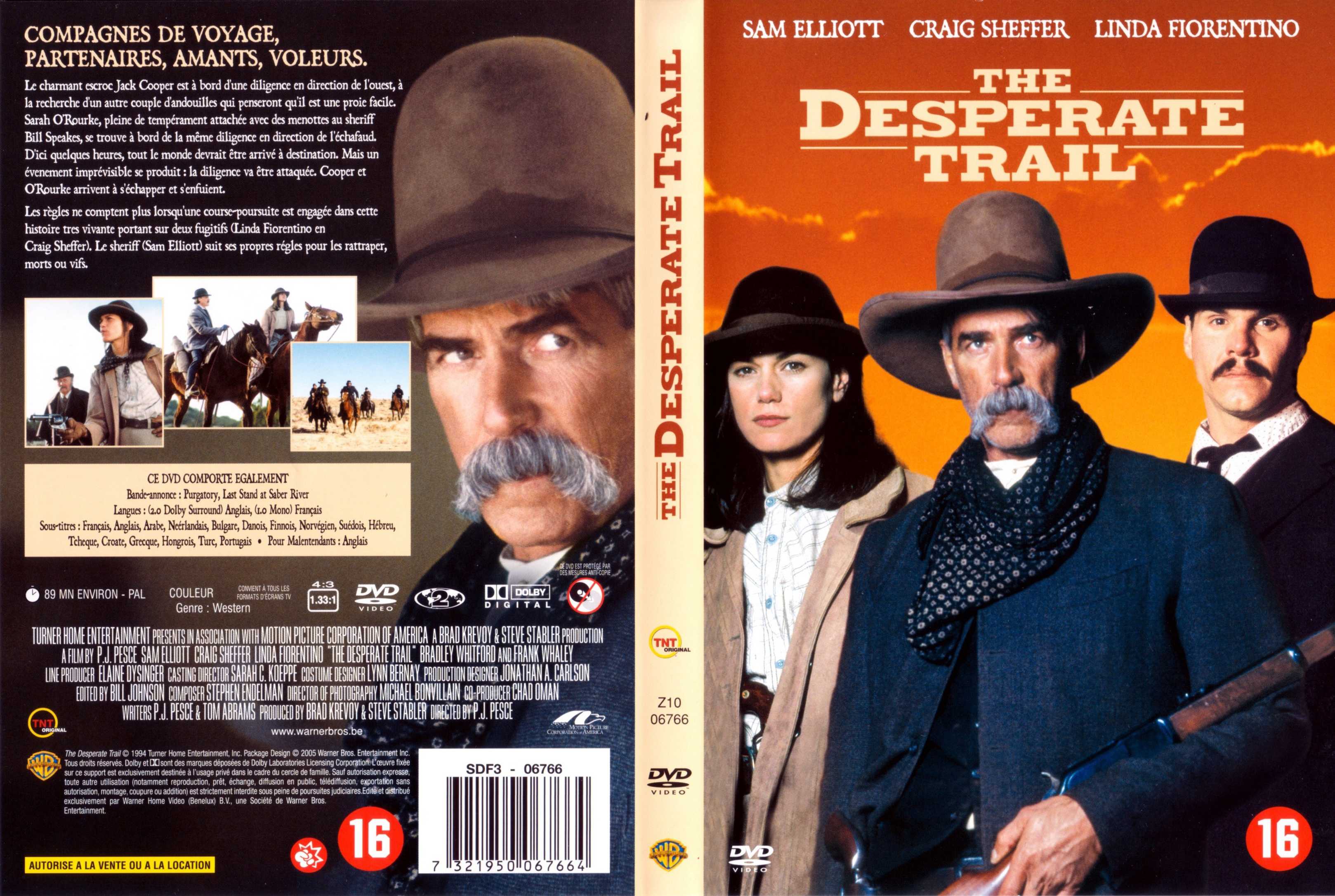 Jaquette DVD The desperate trail