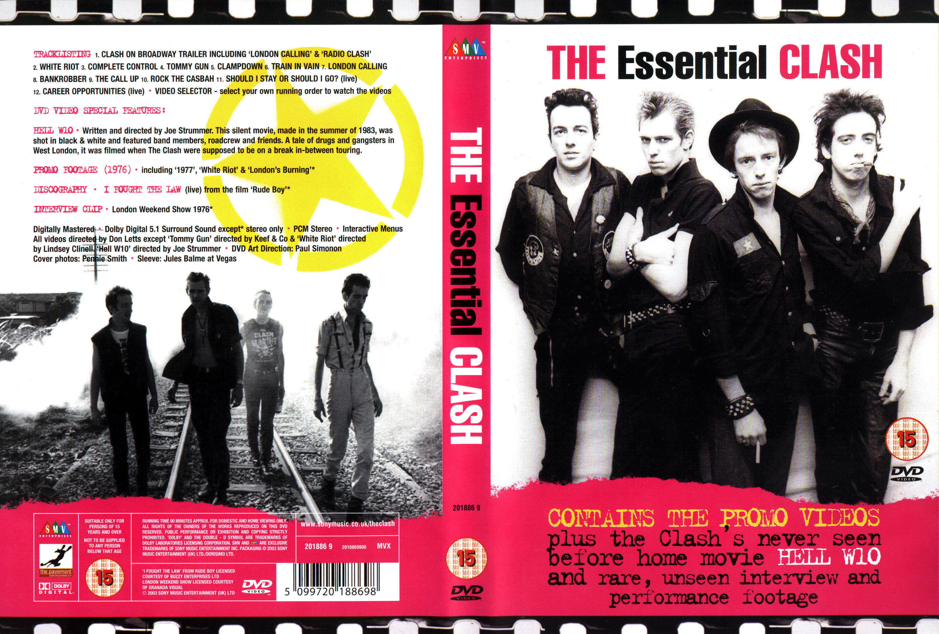 Jaquette DVD The essential Clash