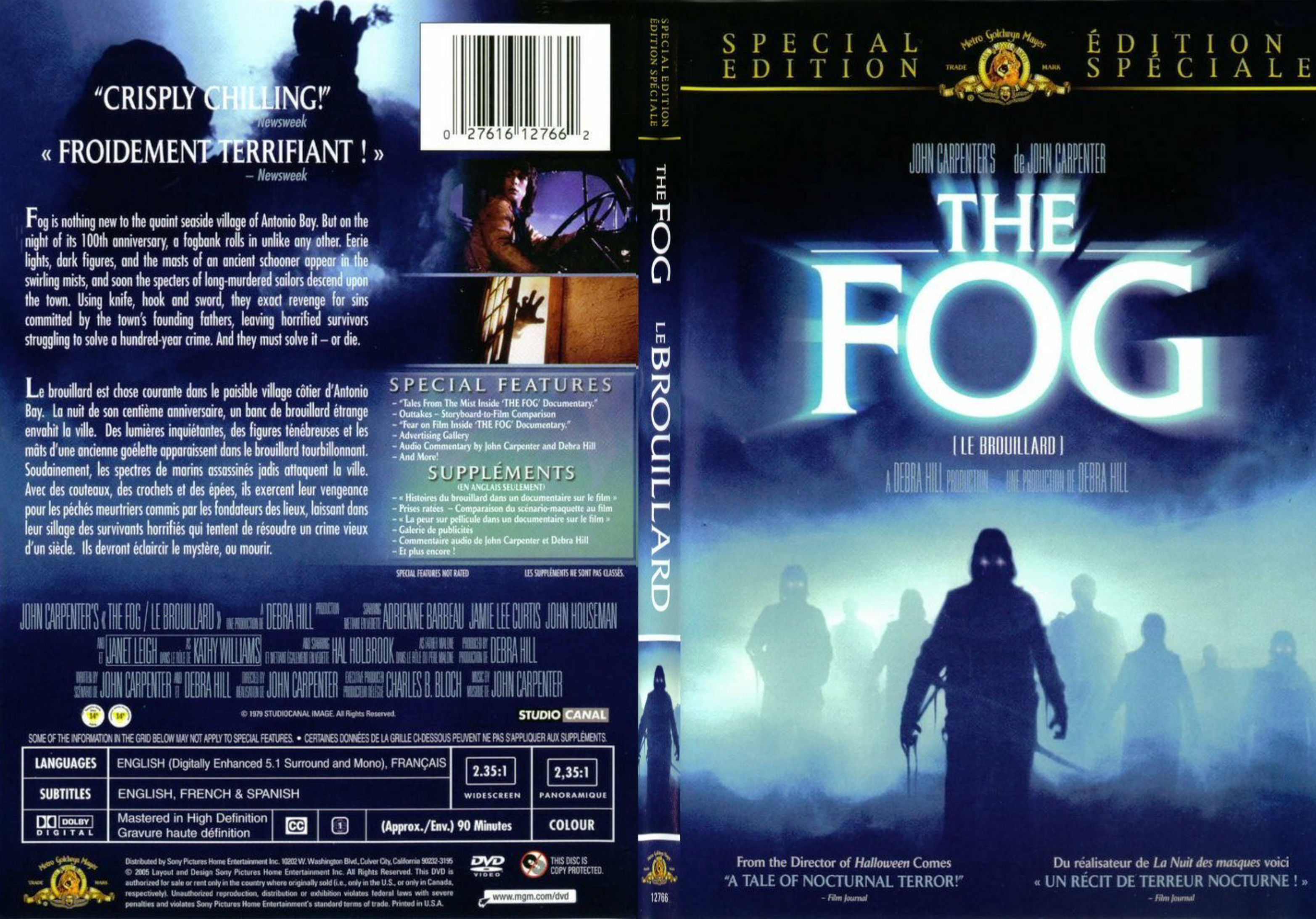 Jaquette DVD The fog - SLIM