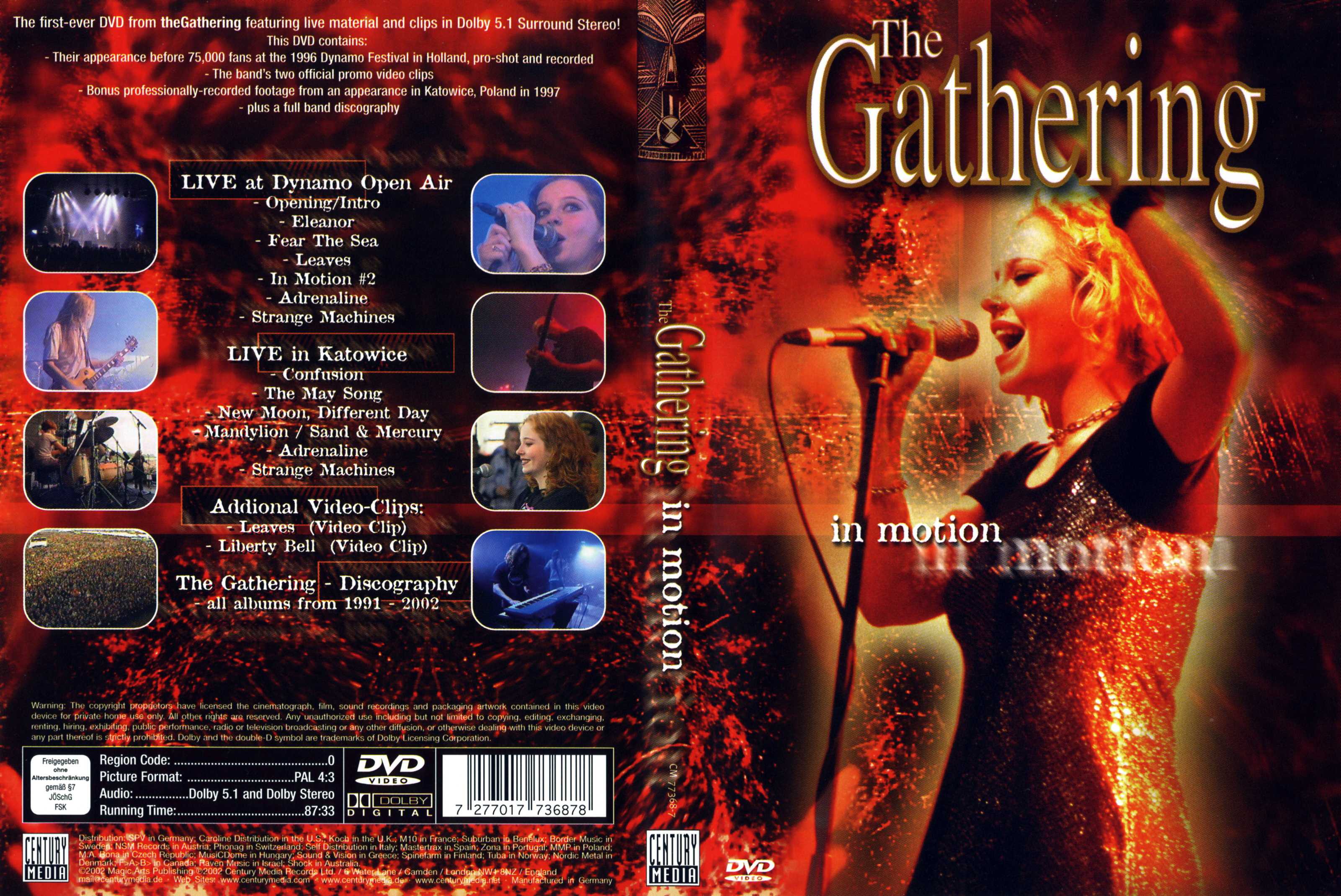 Jaquette DVD The gatering in motion