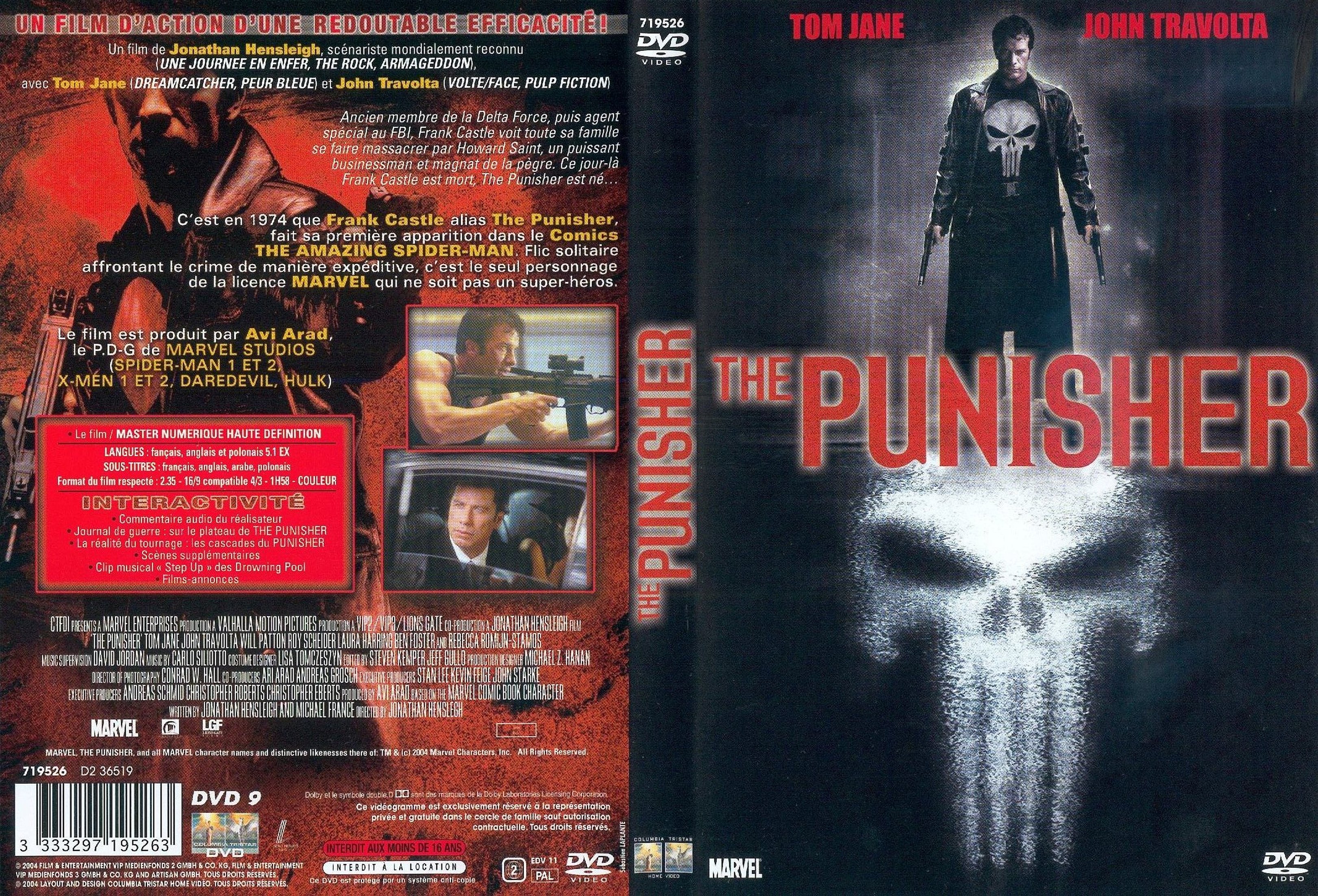 Jaquette DVD The punisher