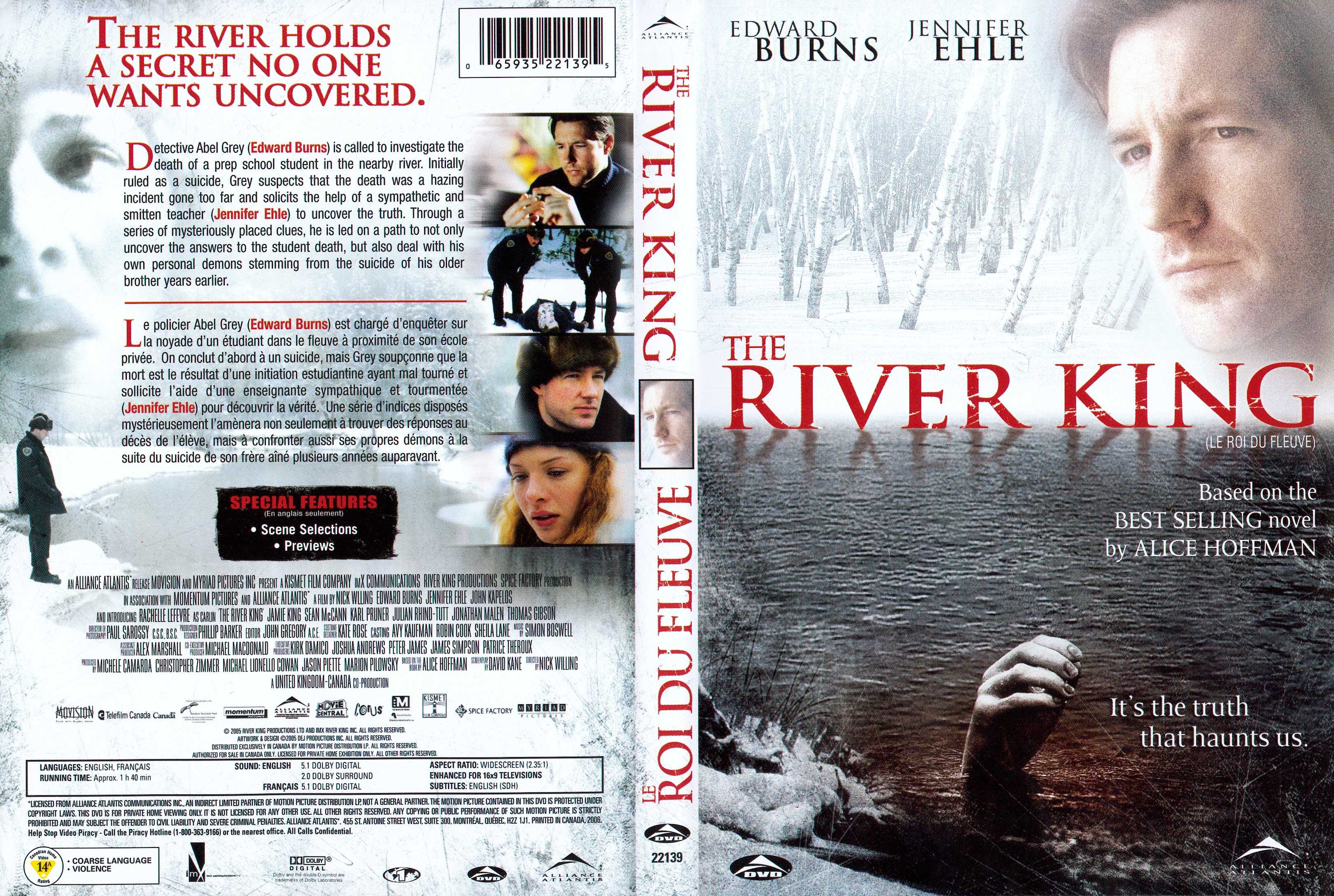 Jaquette DVD The river king