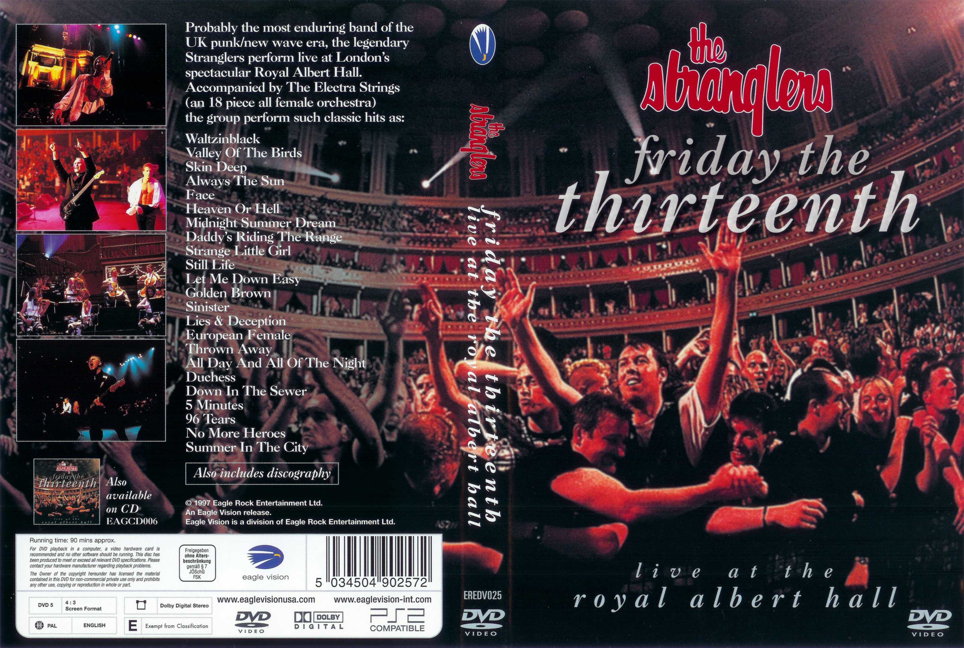 Jaquette DVD The stranglers friday the thirteenth