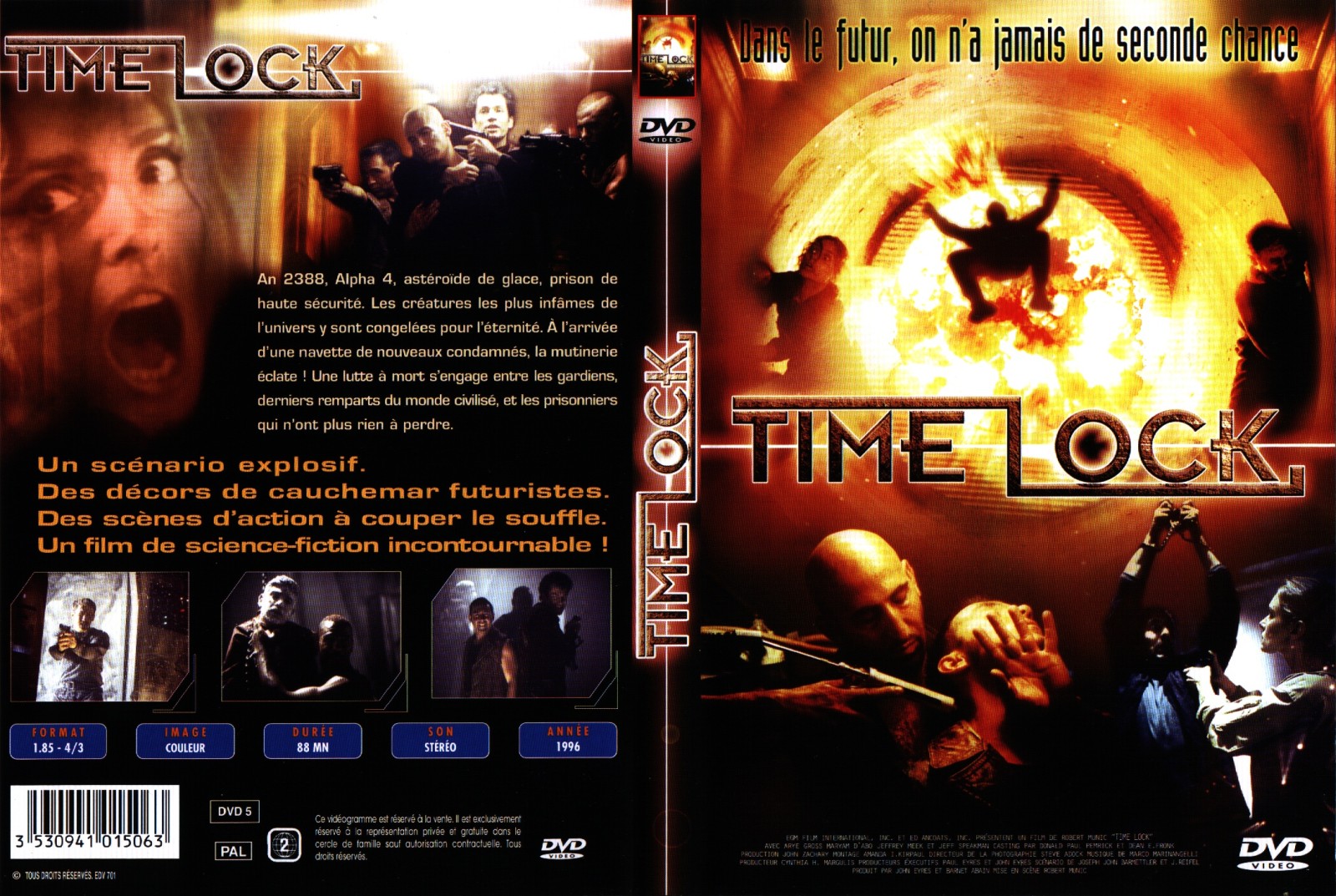 Jaquette DVD Timelock
