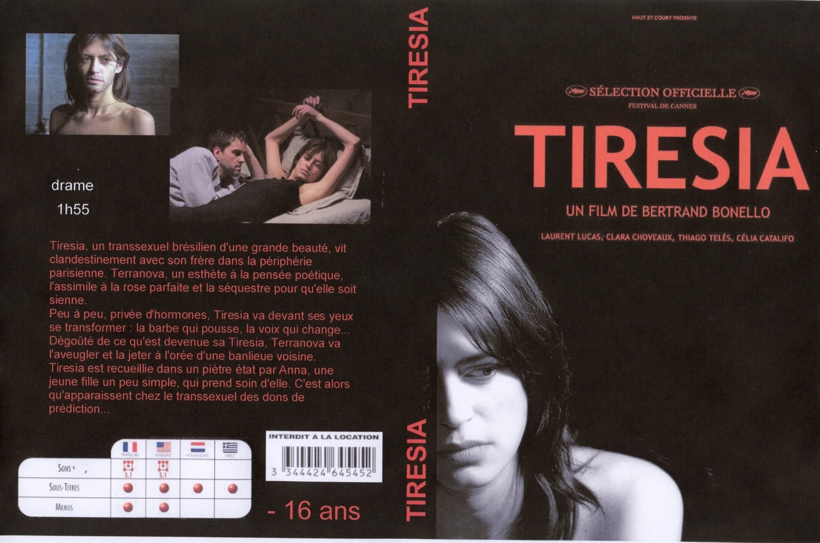 Jaquette DVD Tiresia