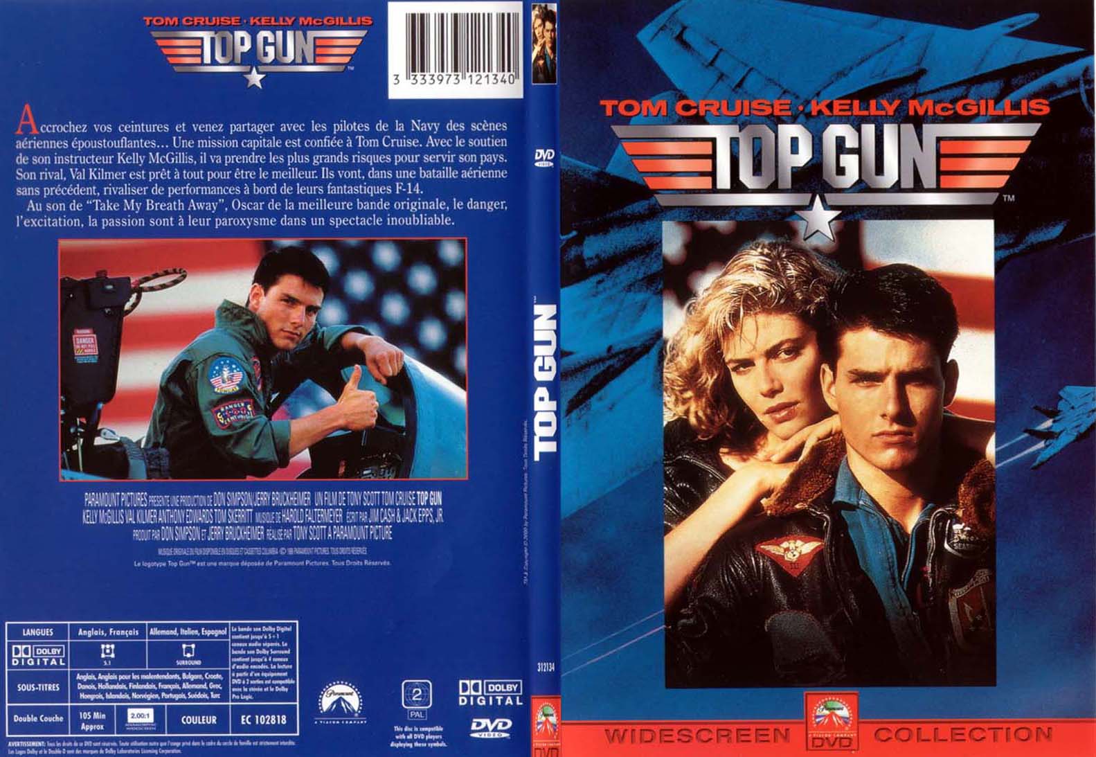 Jaquette DVD Top Gun - SLIM