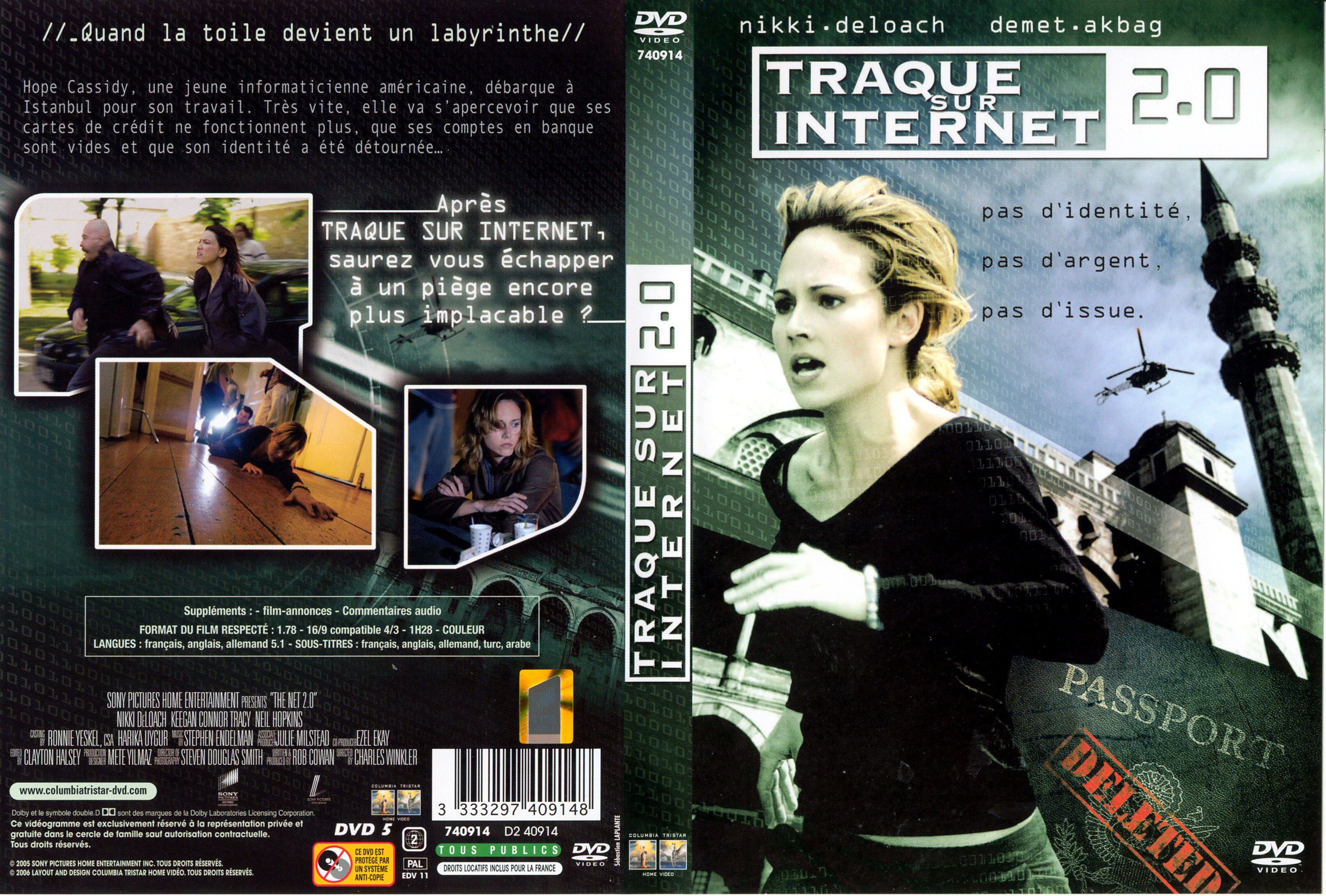 Jaquette DVD Traque sur Internet 2.0