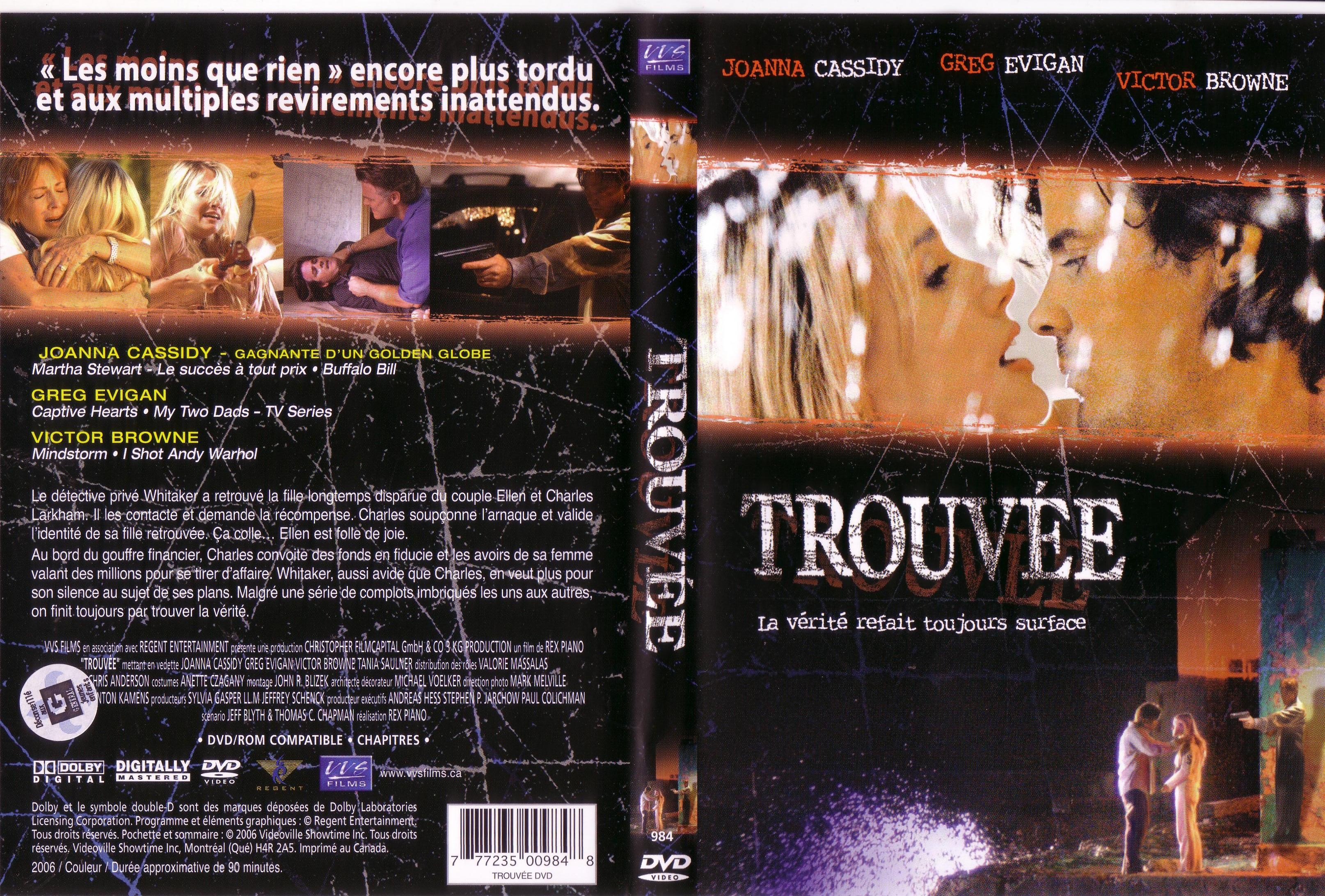 Jaquette DVD Trouve