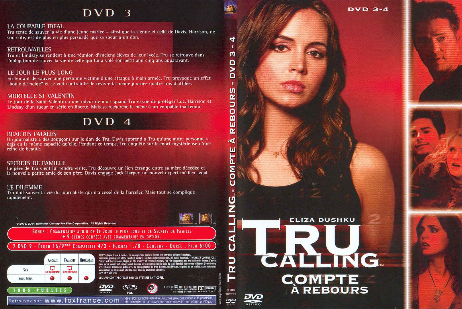 Jaquette DVD True calling saison 1 dvd 2