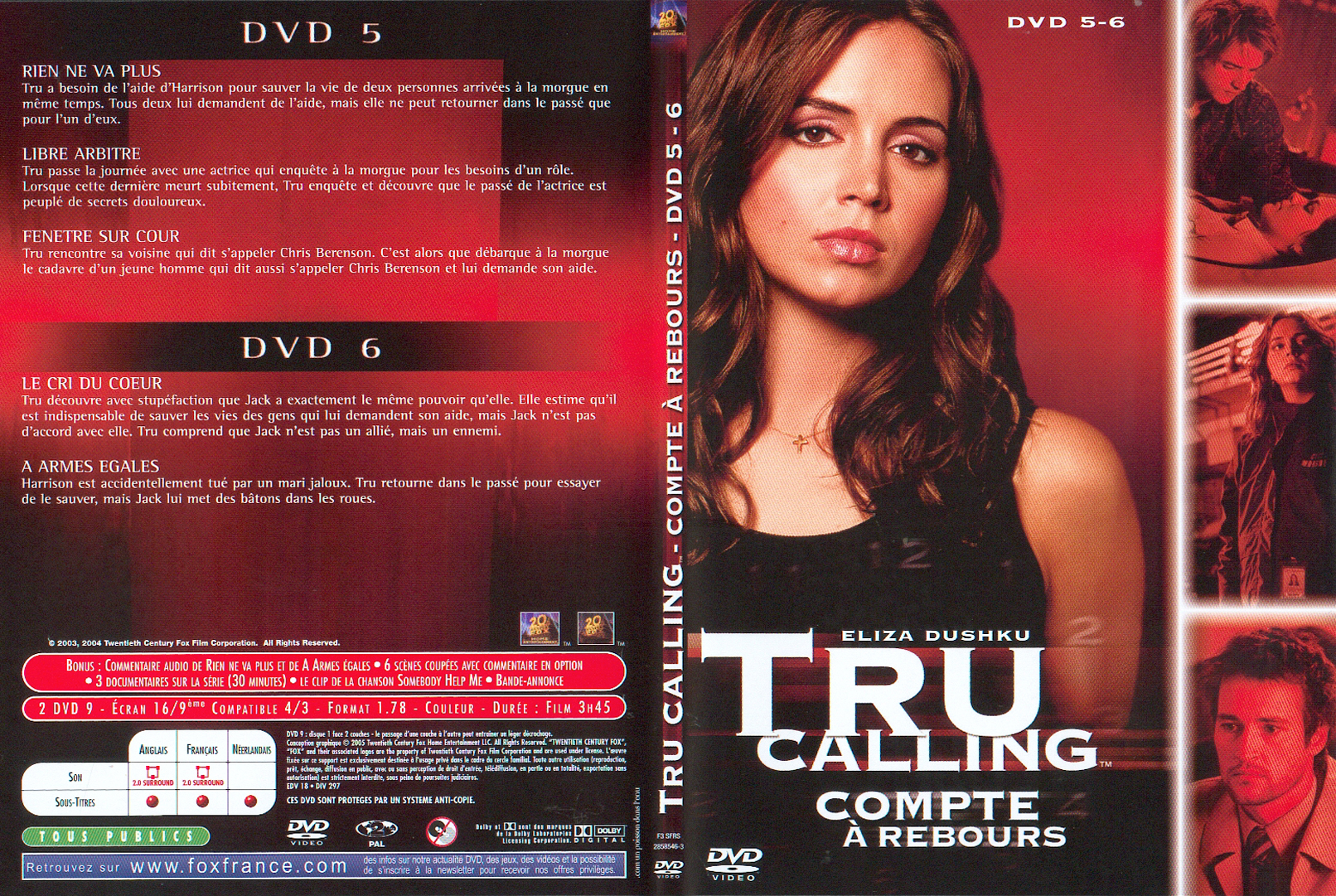 Jaquette DVD True calling saison 1 dvd 3