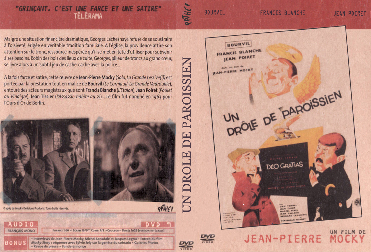 Jaquette DVD Un drole de paroissien